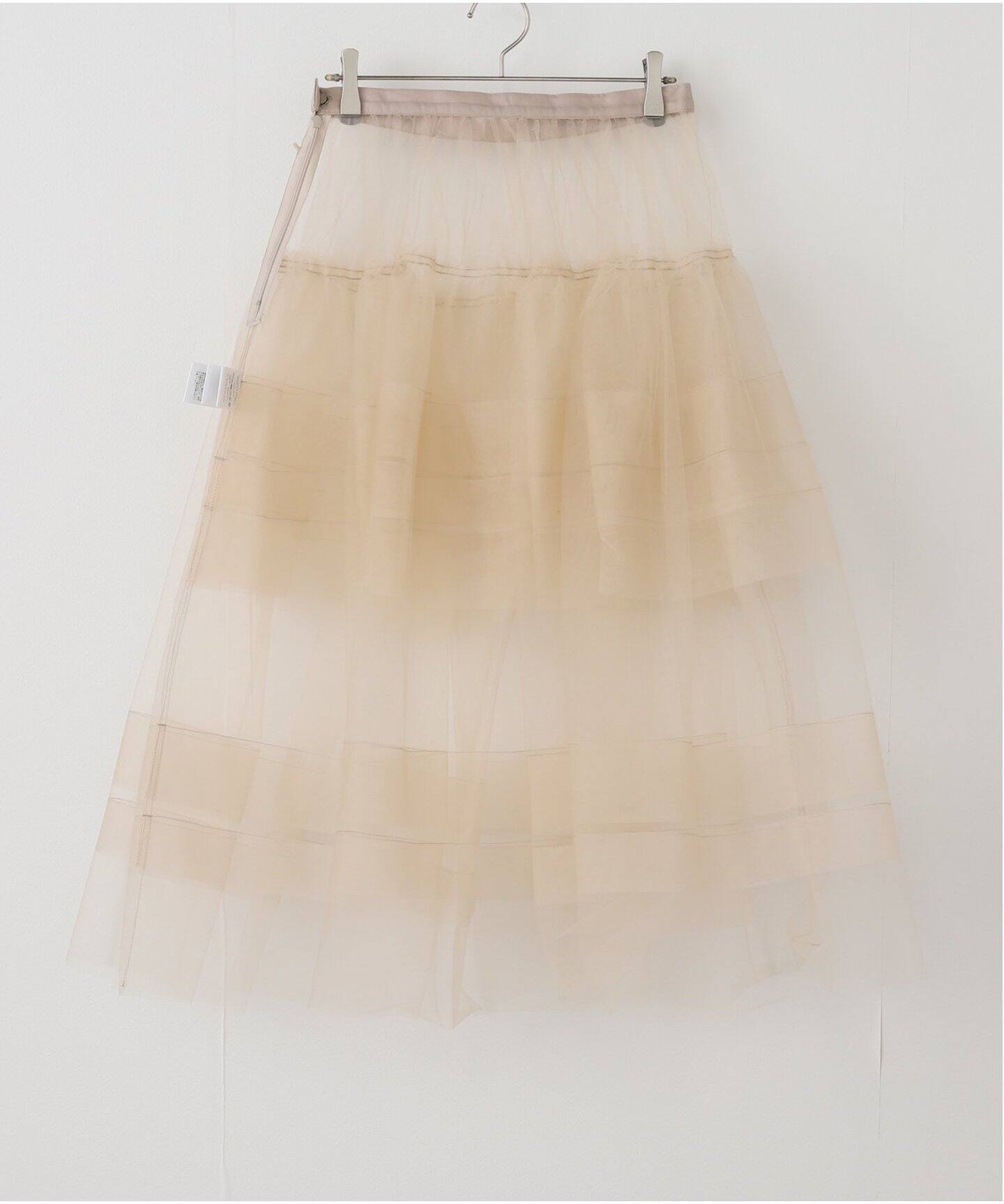 CHIKA KISADA TULL SKIRT CS-25067：スカート（その他スカート