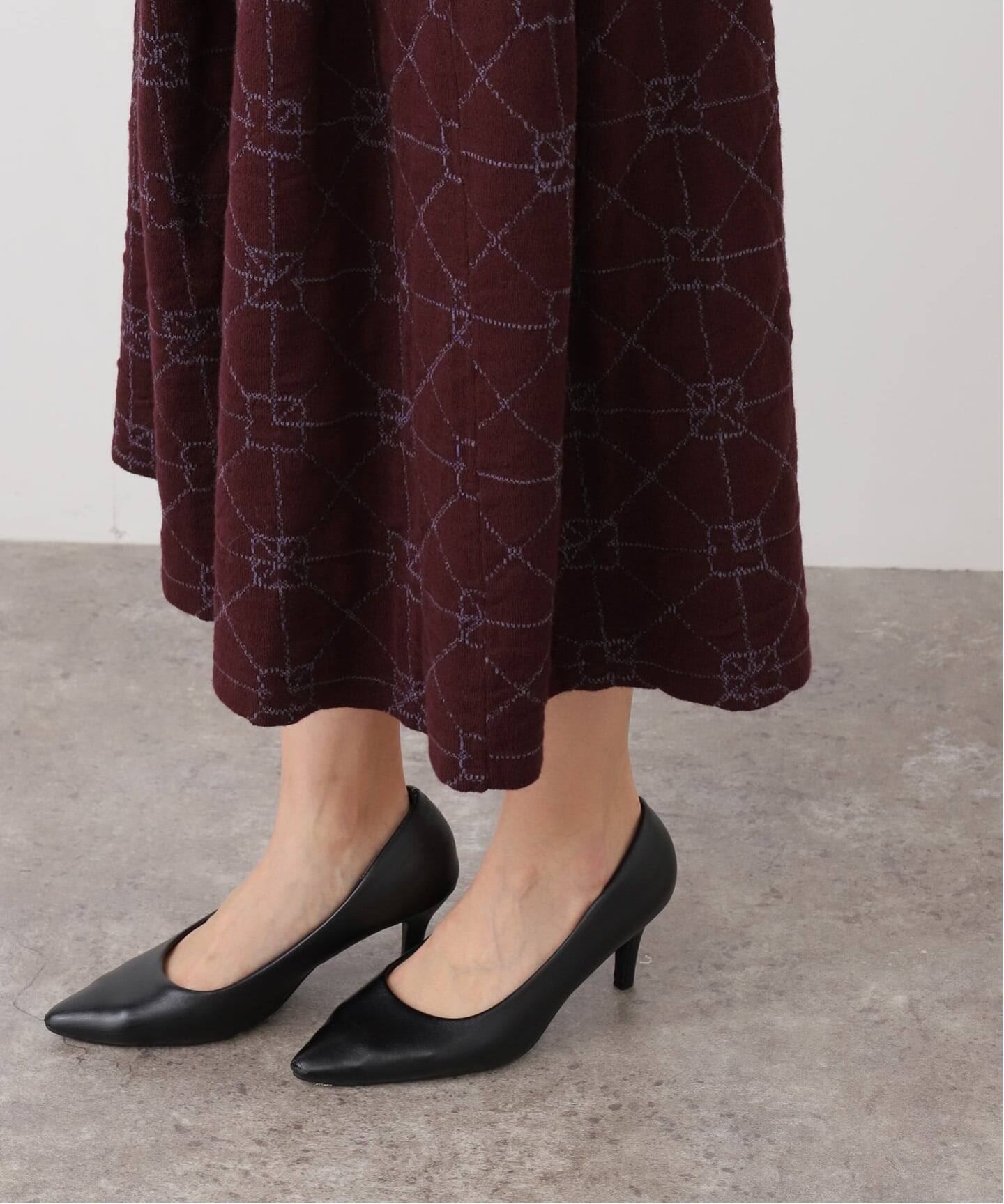 YANYAN MIDI BOX PLEAT SKIRT YYW251122：スカート（ロング・マキシ丈