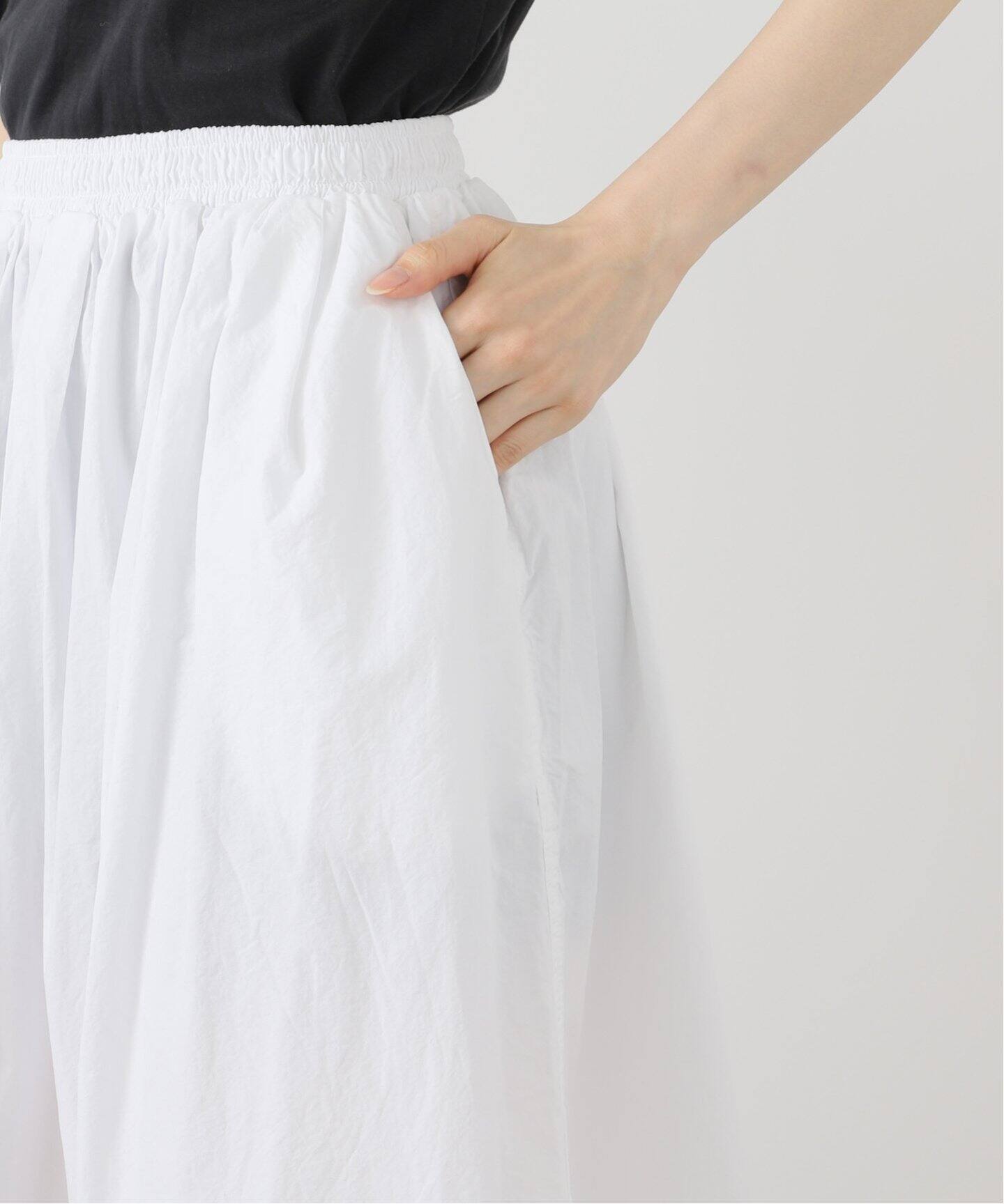 CITY SHOP 2way アイラインスカート　SIZE:38 TECHNO WOOL TWILL | Iラインスカート / ATON | ファッション