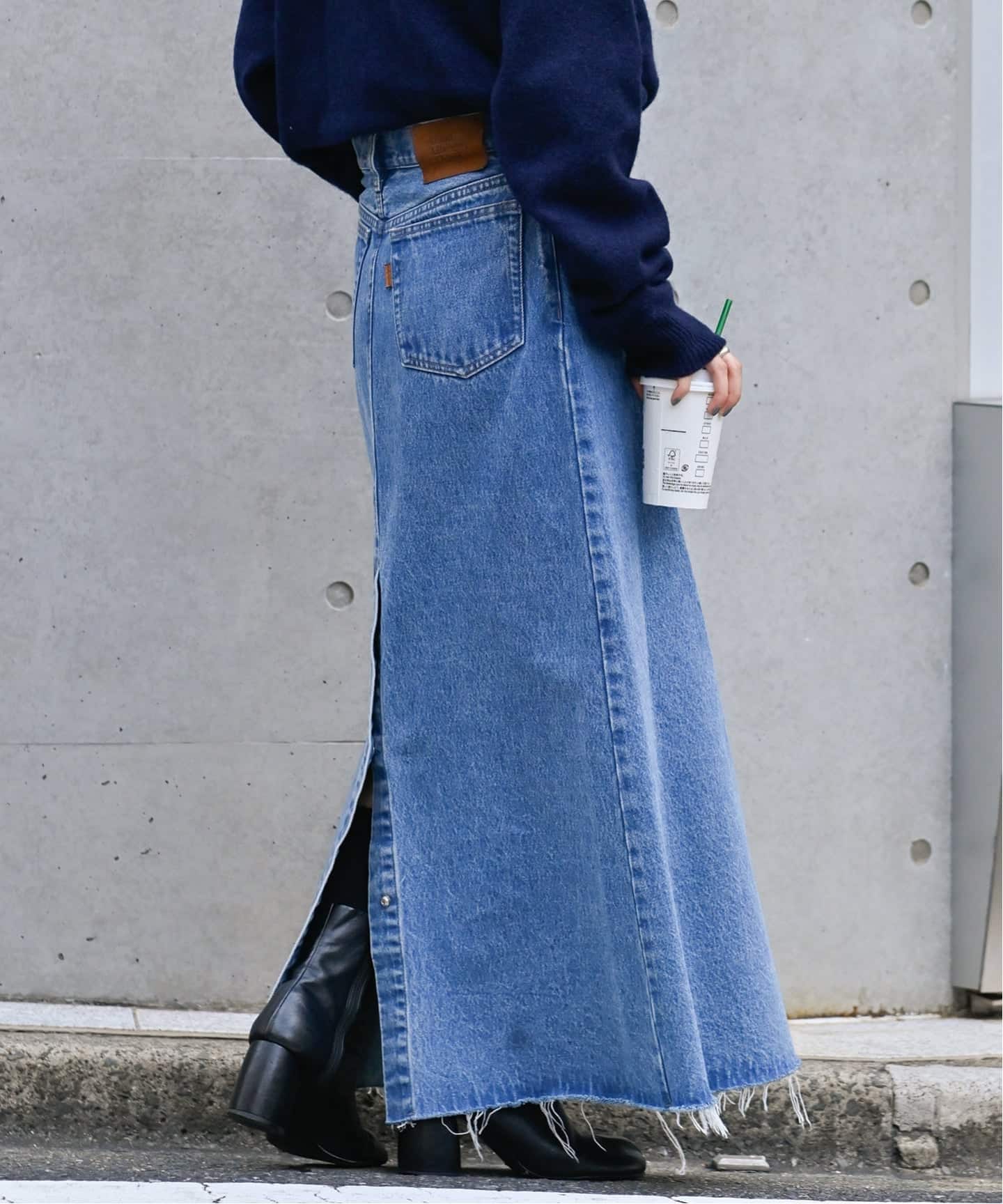 アウトドアプロダクツ　デニムスカート 38 アウトドアプロダクツ デニムスカート 38