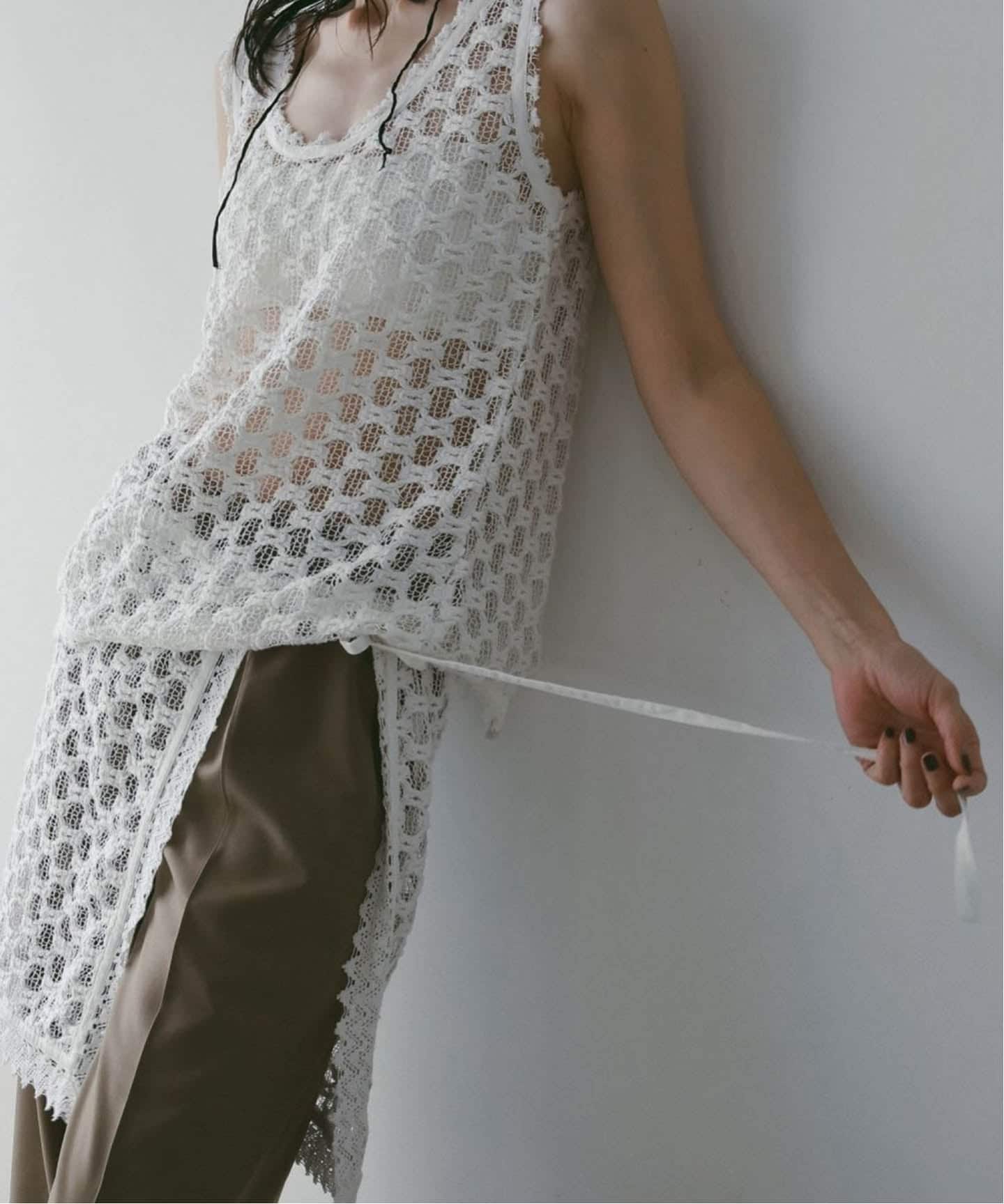 anuke Lace Wrap Skirt（ミニスカート）｜BOICE FROM BAYCREW'S