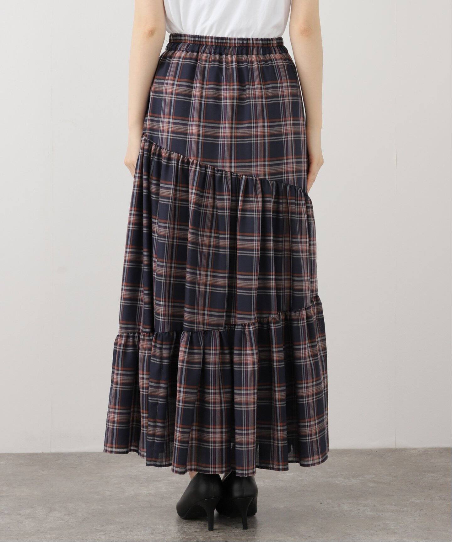 Nounless ナウンレス　ロングスカート NOUNLESS - 【残りわずか】Double Low Waist Skirt | ACRMTSM