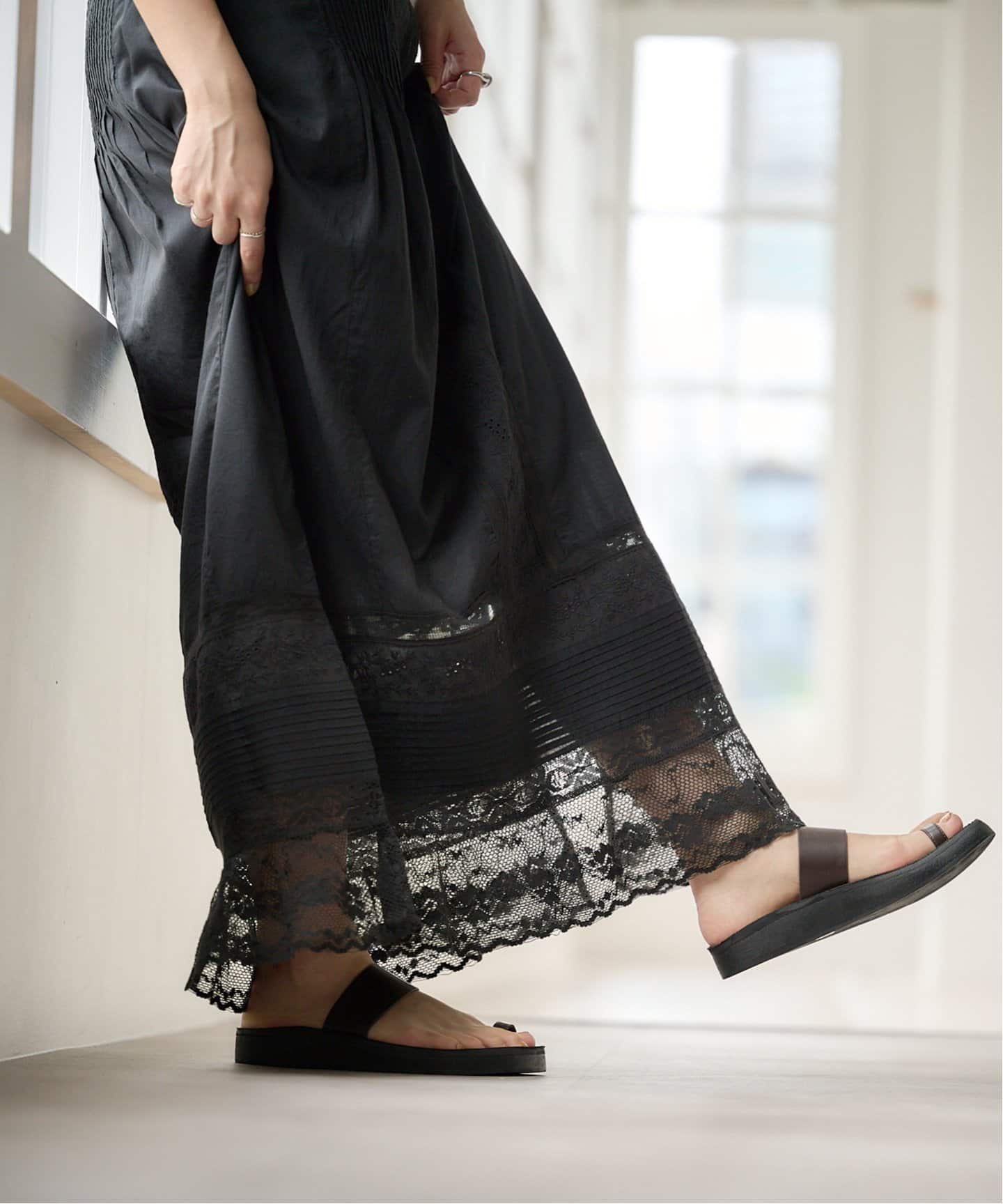 【最終値下げ】anuke Tuck Lace Skirt anuke Tuck Lace Skirt（ロング・マキシ丈スカート）｜BOICE