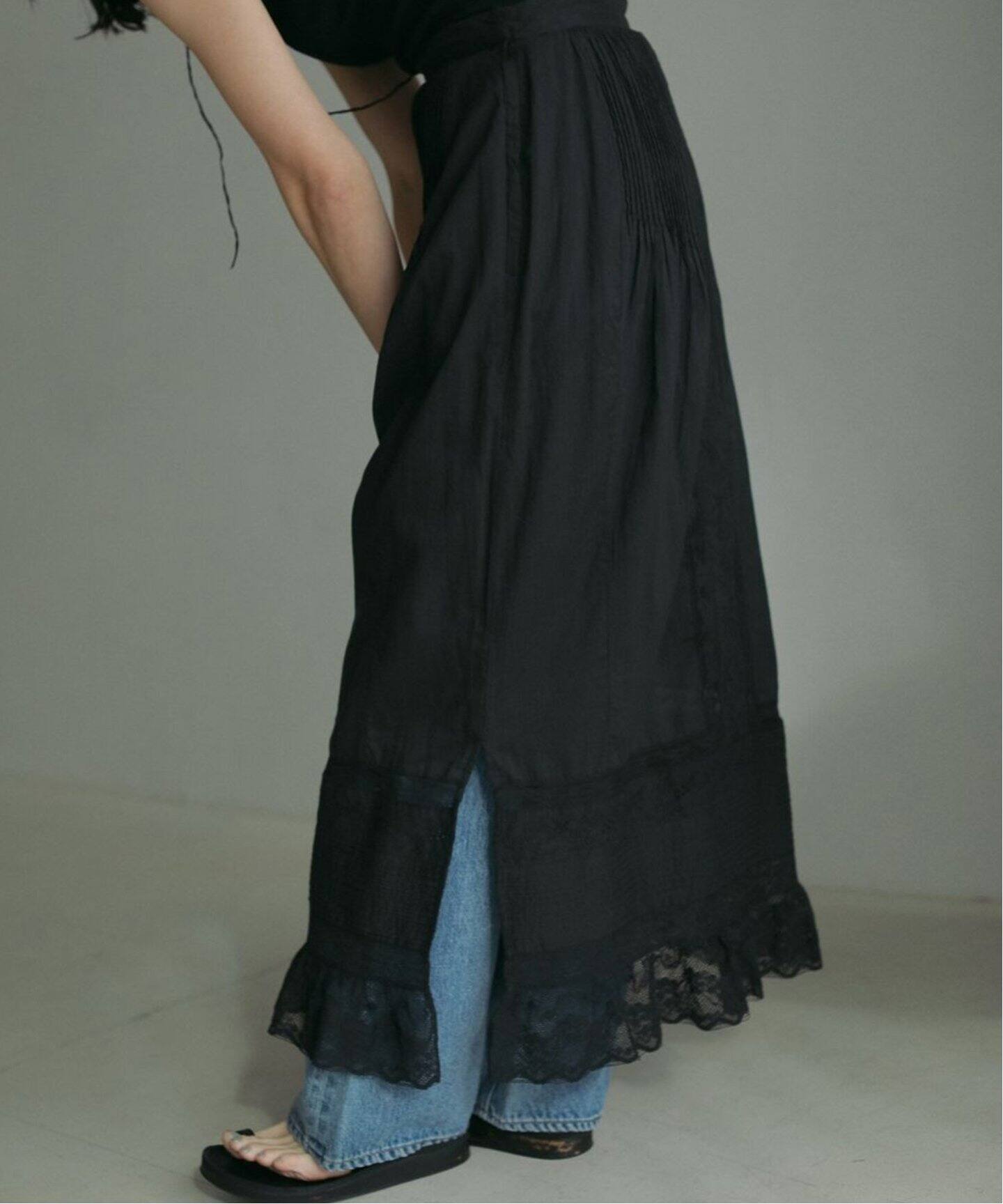 anuke アンヌーク　今期tuck lace skirt スカート　未使用品 ànuke online store（アンヌーク） / Tuck Lace SkirtTuck Lace