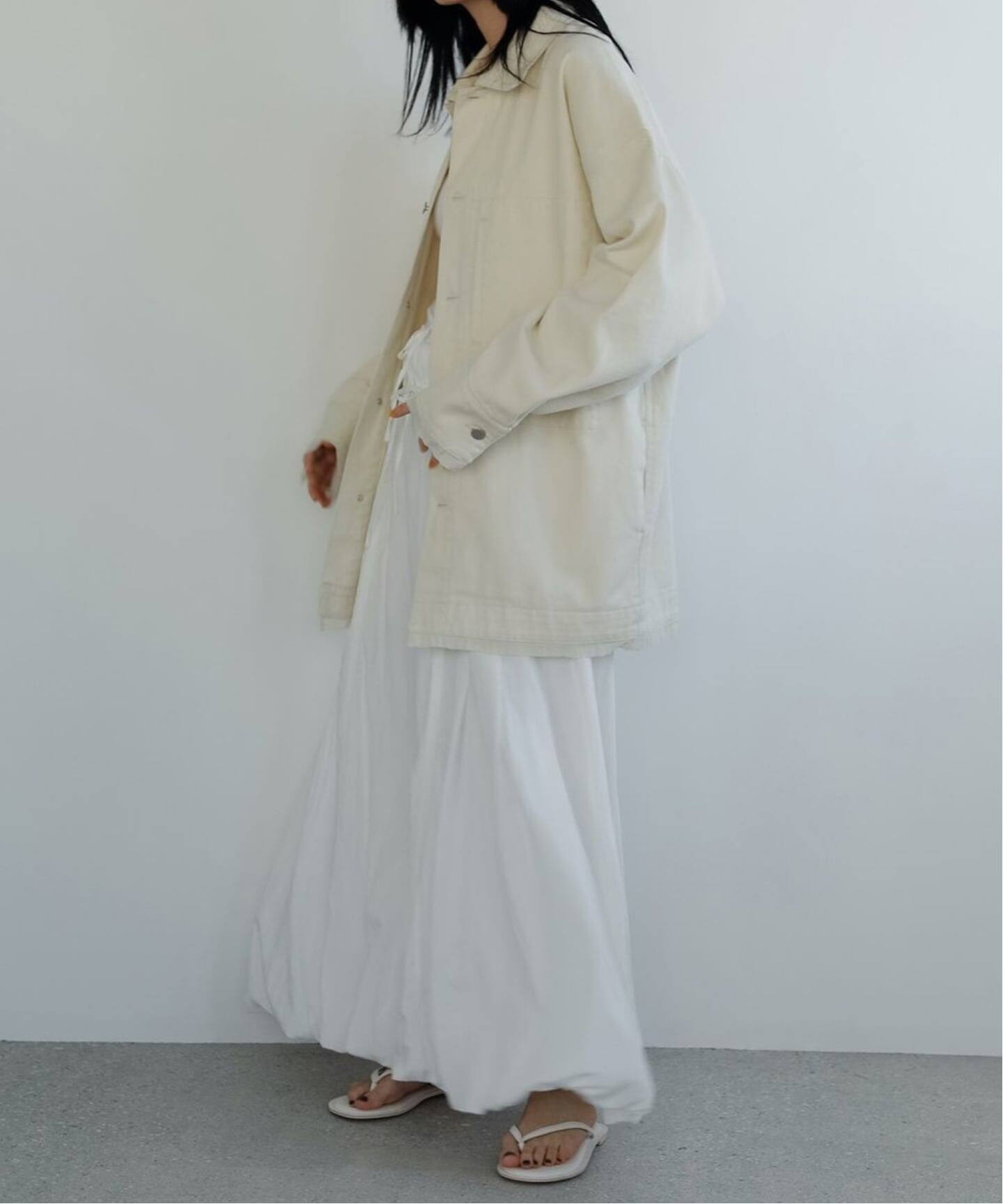 anuke Volume Balloon Skirt 62510806（ロング・マキシ丈スカート