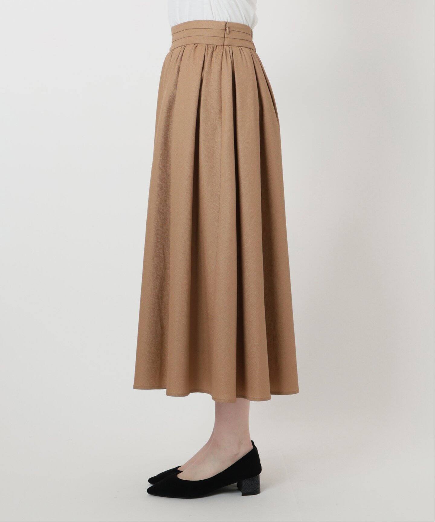 LaTotalite Avec H ウエストタックスカート LaTotalite Avec H ウエストタックスカート