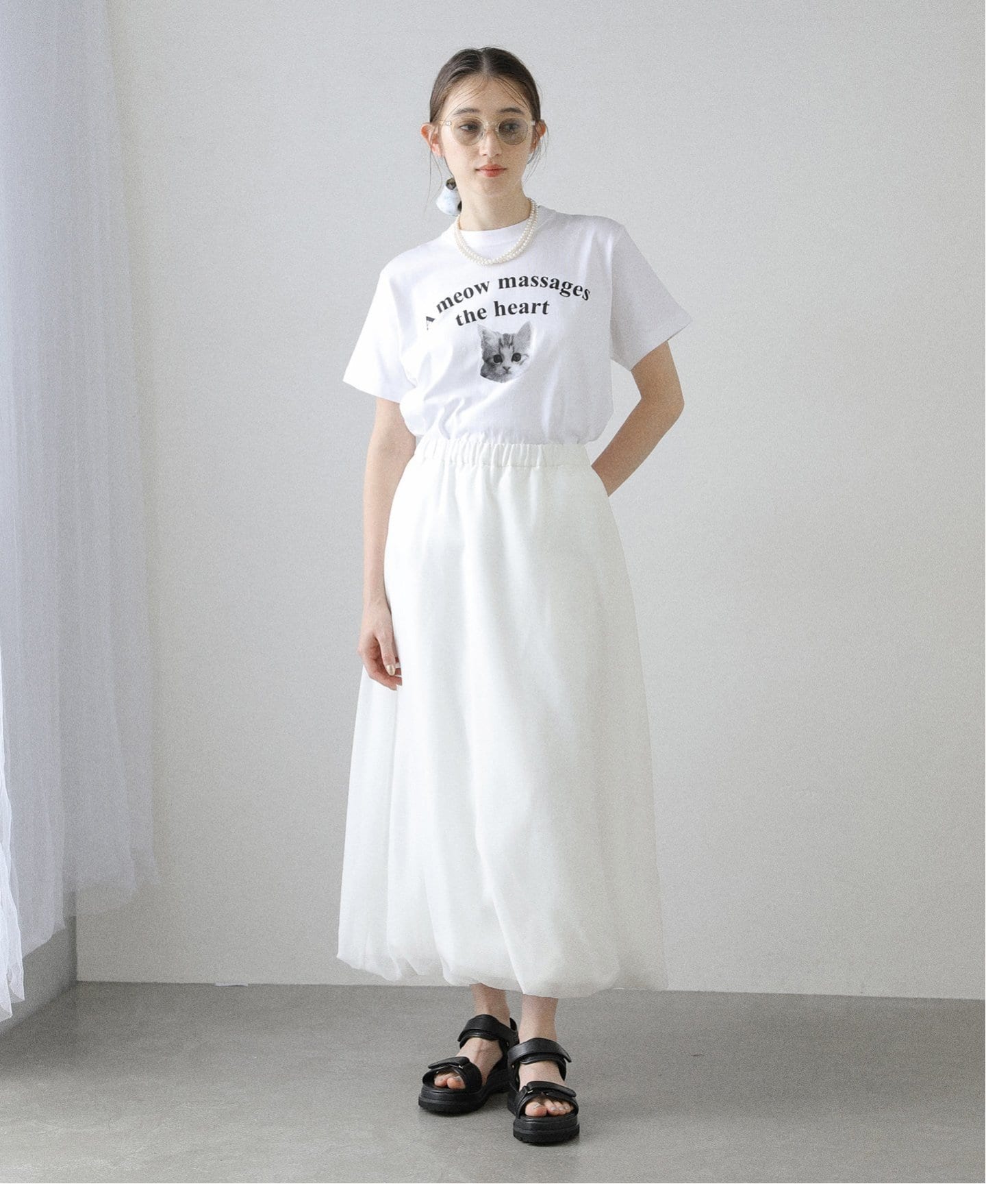 洗える】バルーンスカート（ロング・マキシ丈スカート）｜La Totalite