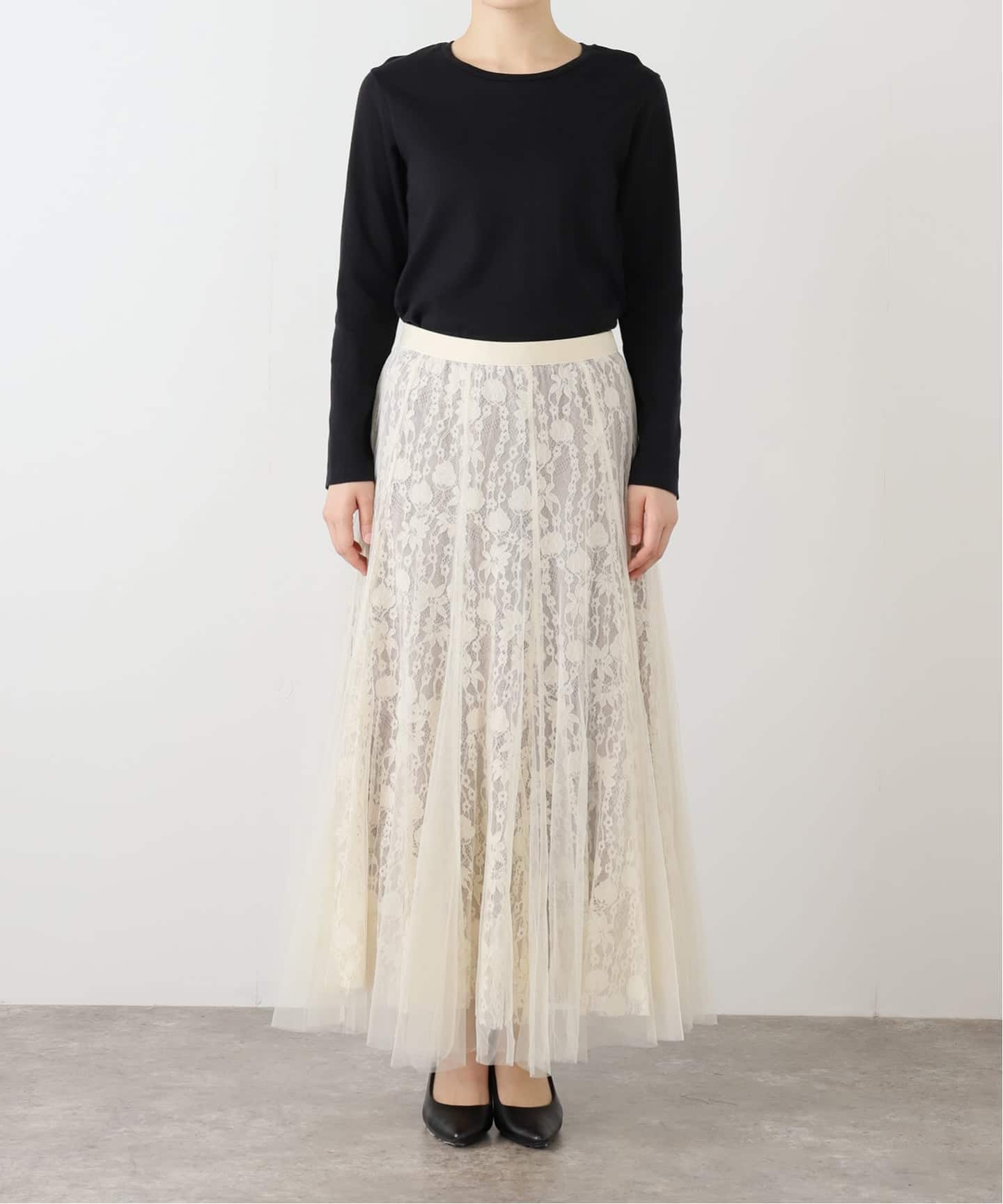 洗える】CHOKLATE PARIS /チョコレートパリ レース×チュール