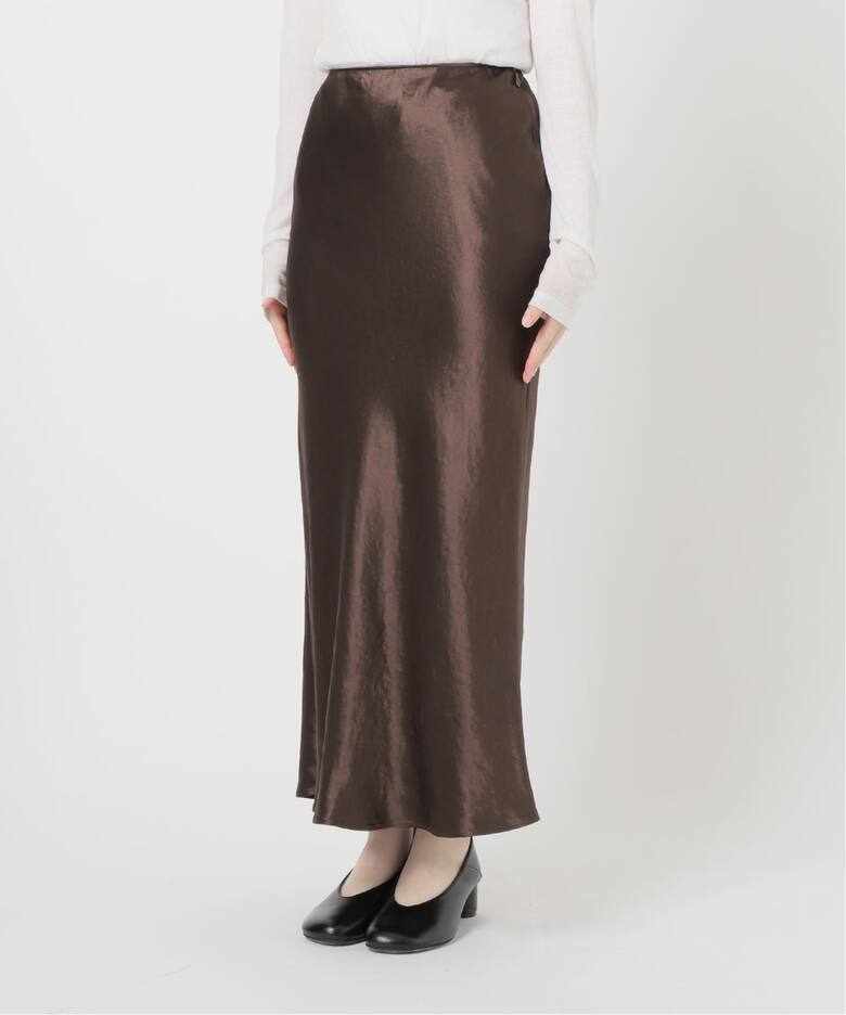 追加》サテンフレアスカート（ロング・マキシ丈スカート）｜Spick and  