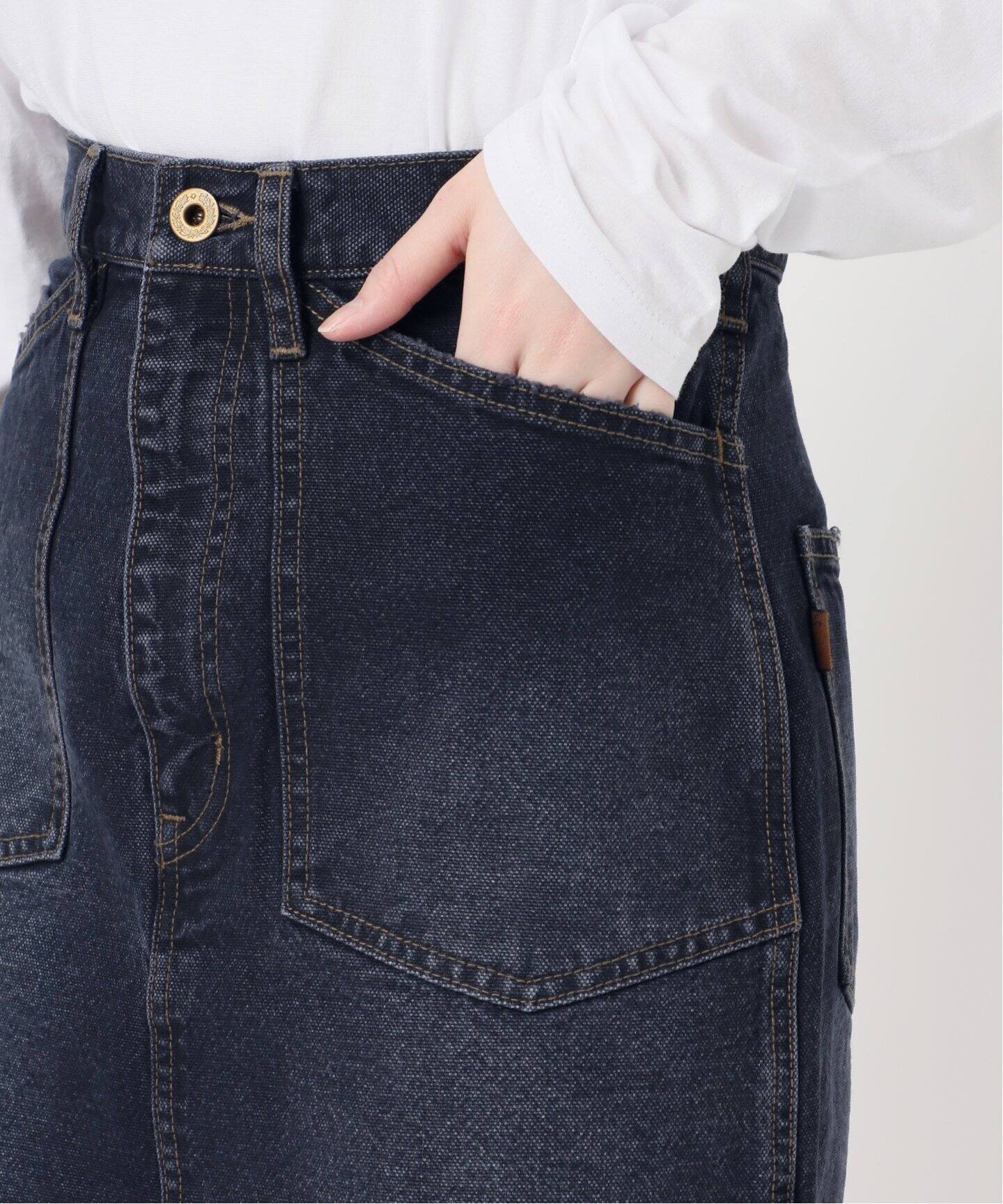 5 1/2 DUCK SKIRT（デニムスカート）｜Spick and Span（スピック  