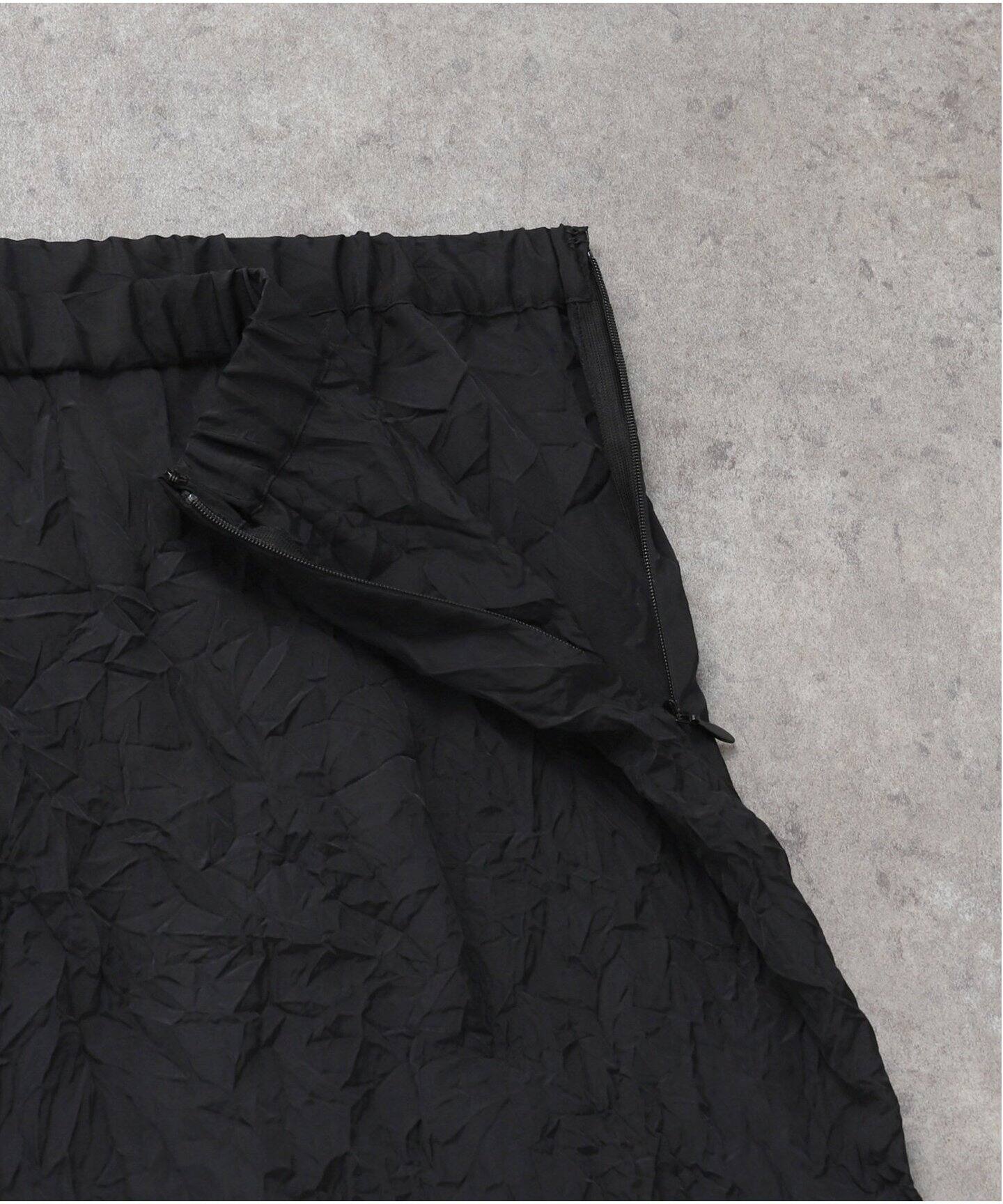 ワッシャーギャザースカート（ロング・マキシ丈スカート