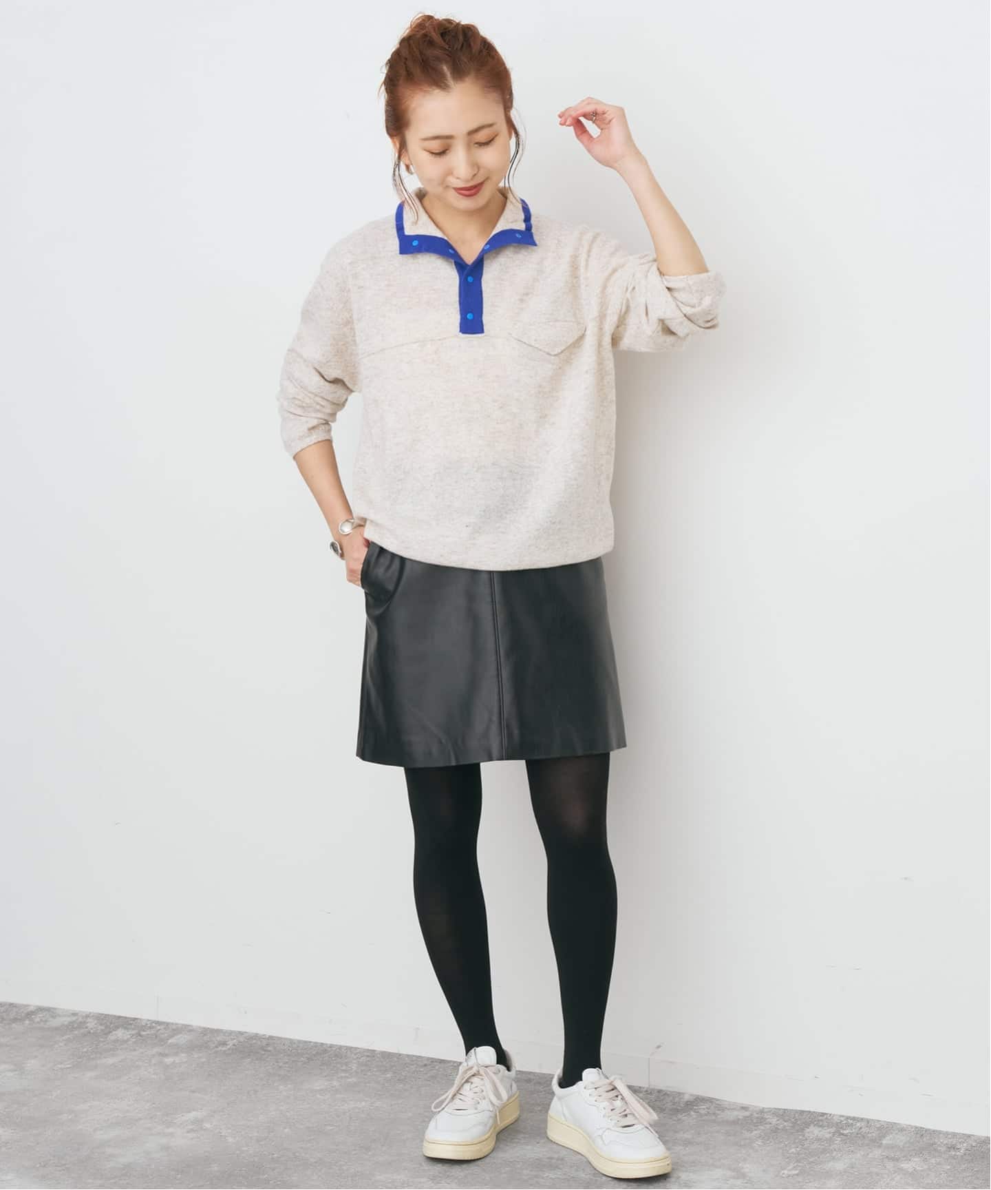 スピック＆スパン（Spick and Span）/フェイクレザーミニスカート フェイクレザーミニスカート（ミニスカート）｜Spick and Span