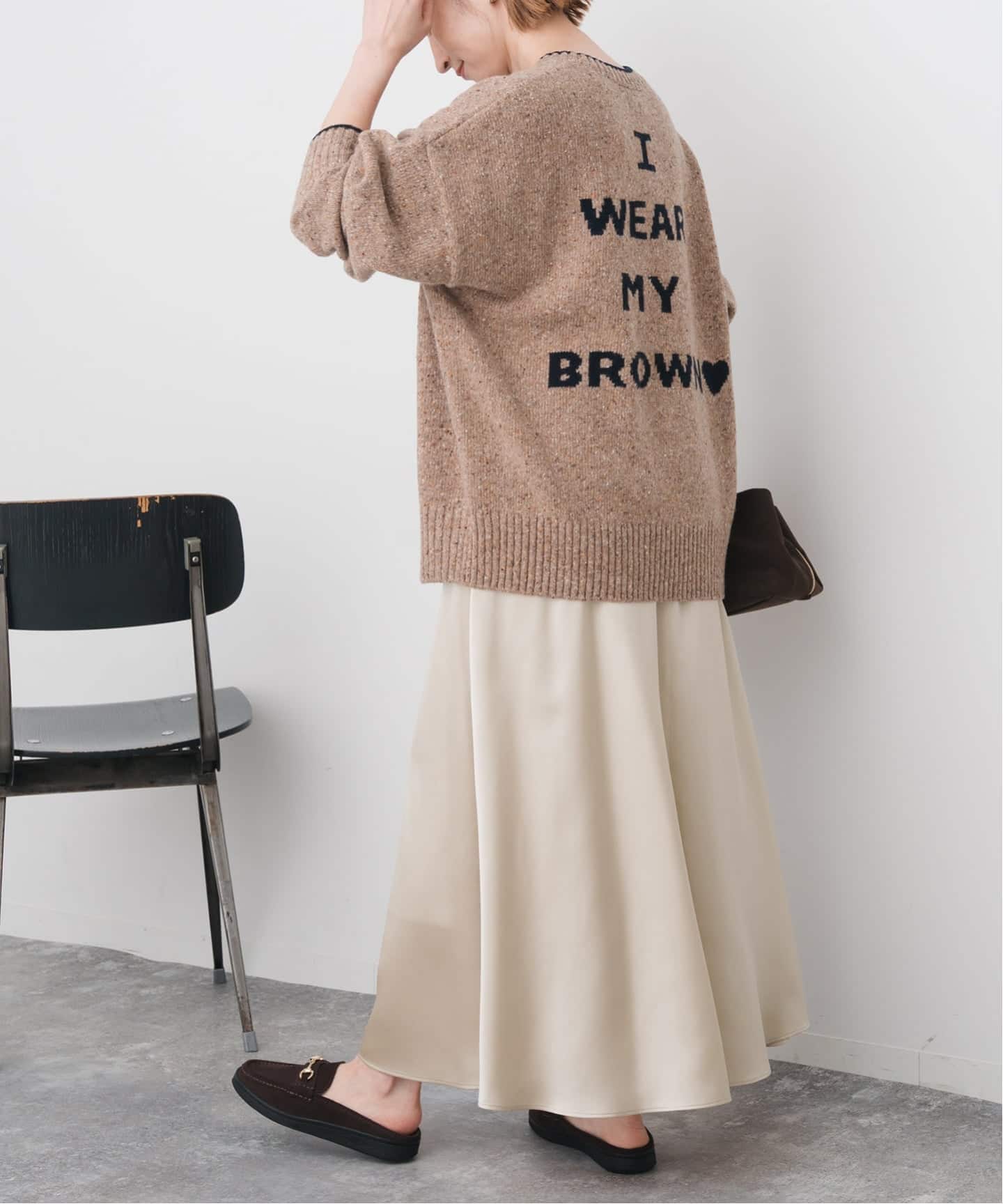 【新品未使用】Spick and Span サテンフレアSK 追加予約》サテンフレアスカート（ロング・マキシ丈スカート