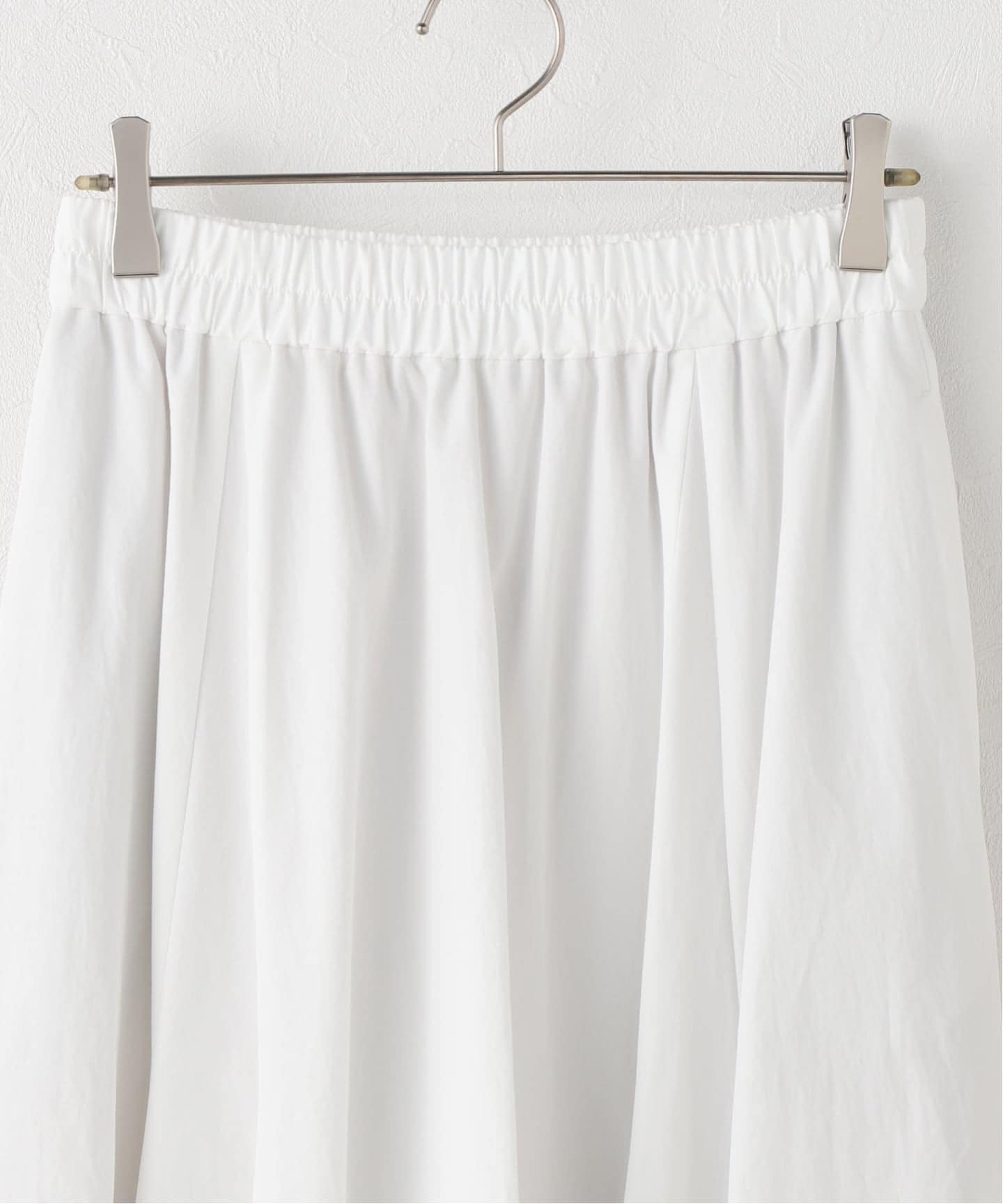 ソフトツイルギャザースカート（ロング・マキシ丈スカート）｜Spick