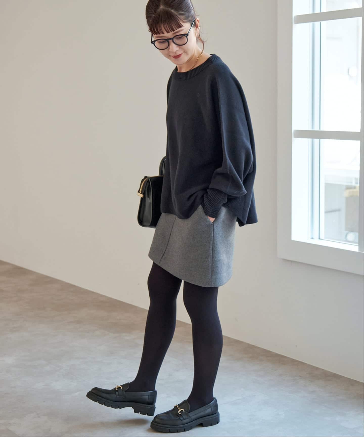 追加》メルトンAラインミニスカート（ミニスカート）｜Spick and Span