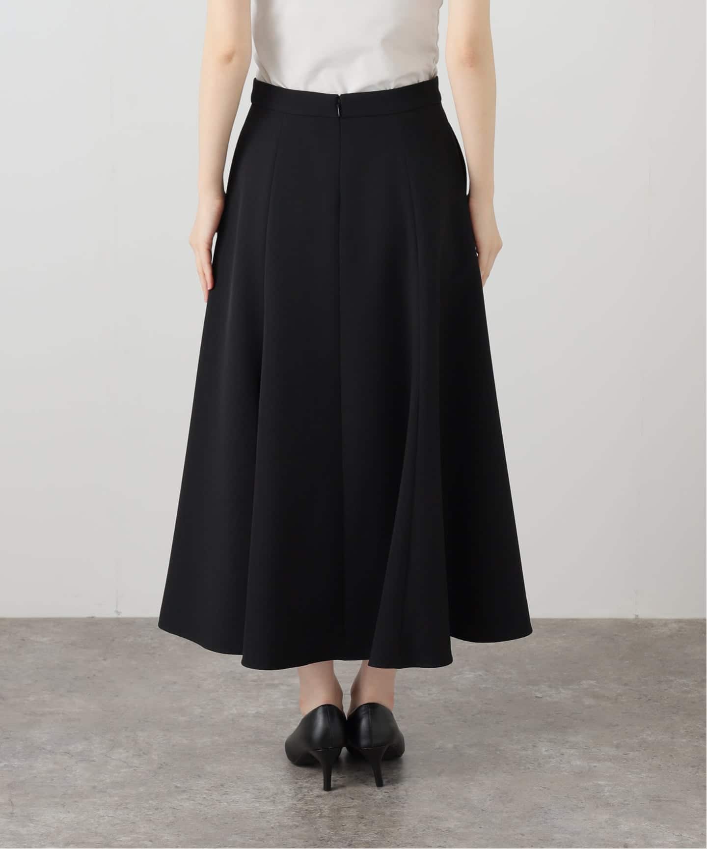 Wクロスフレアースカート（ロング・マキシ丈スカート）｜Spick and