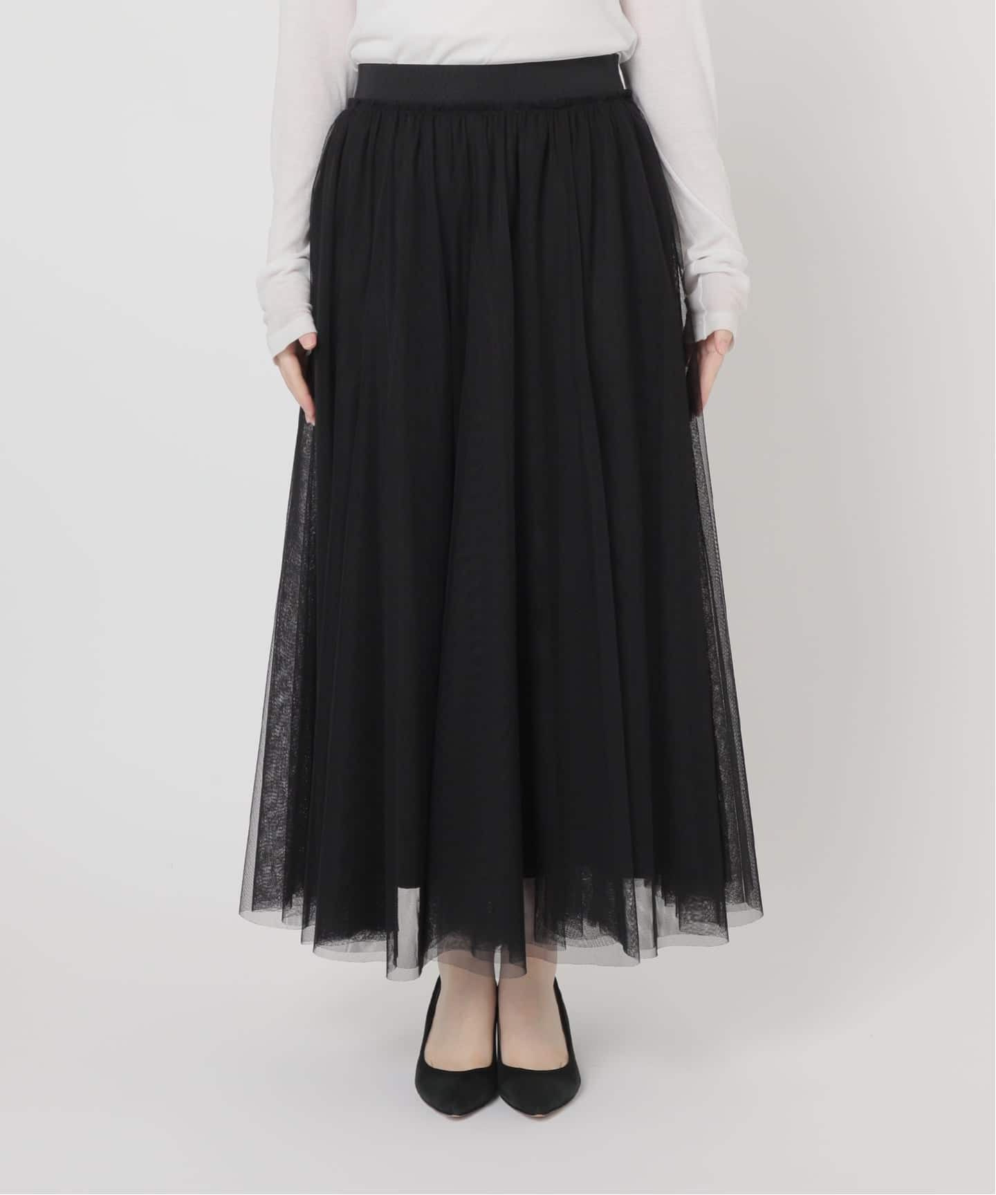 追加》チュールスカート（ロング・マキシ丈スカート）｜Spick and Span