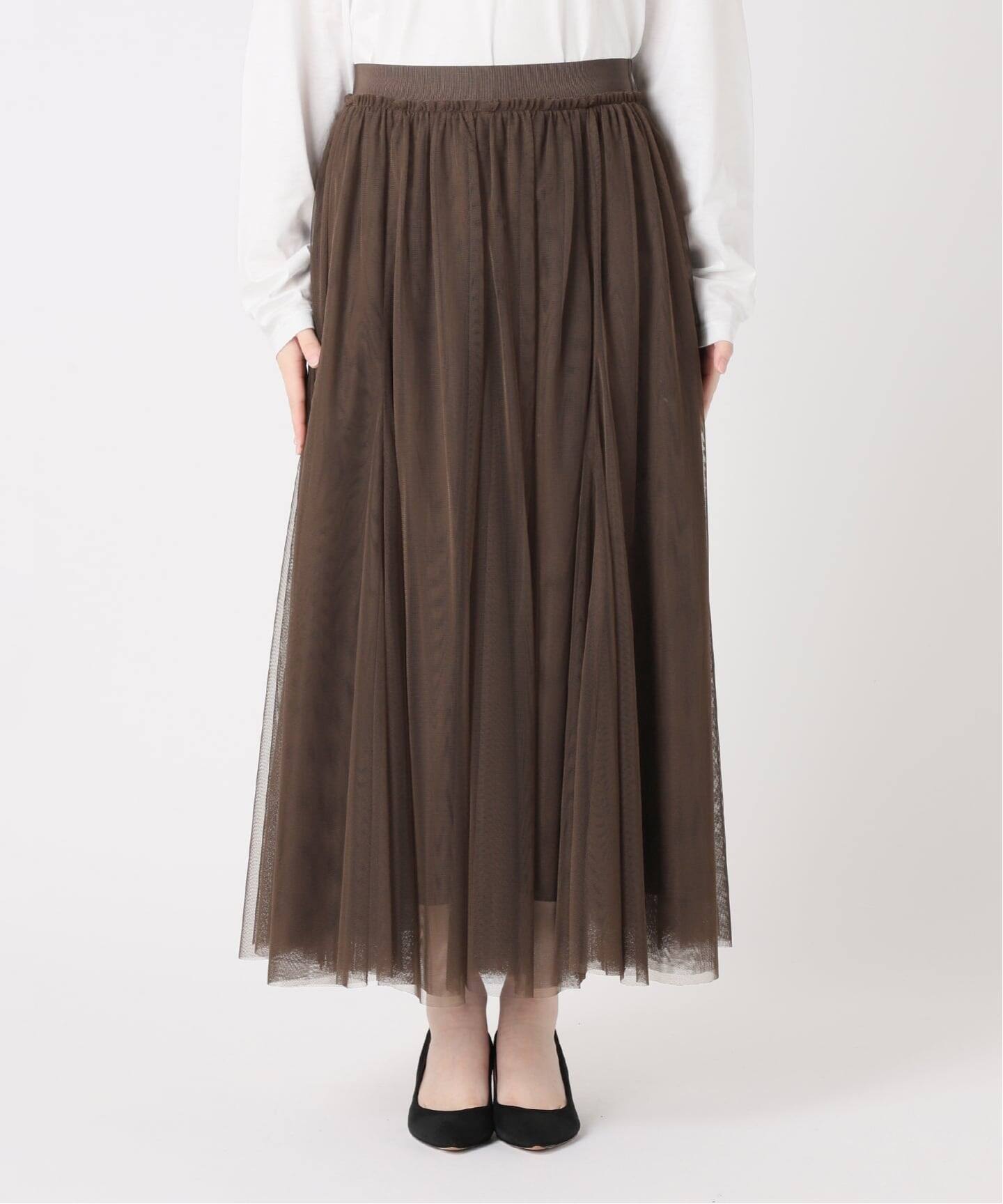 追加》チュールスカート（ロング・マキシ丈スカート）｜Spick and Span