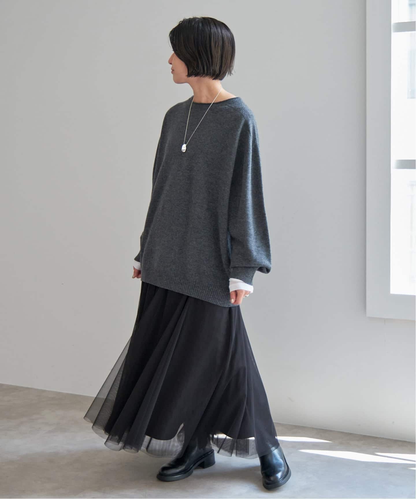 追加2》チュールスカート（ロング・マキシ丈スカート）｜Spick and