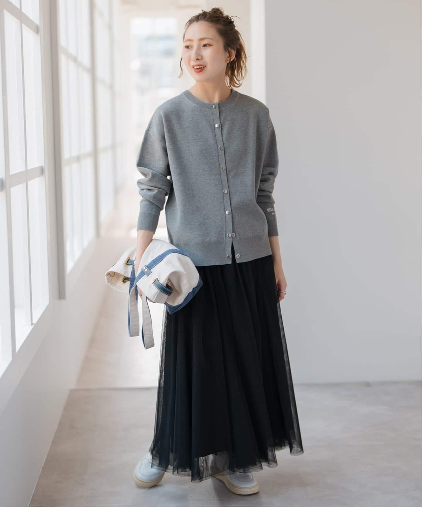 Spick & Span チュールスカート ブラック38 追加2》チュールスカート