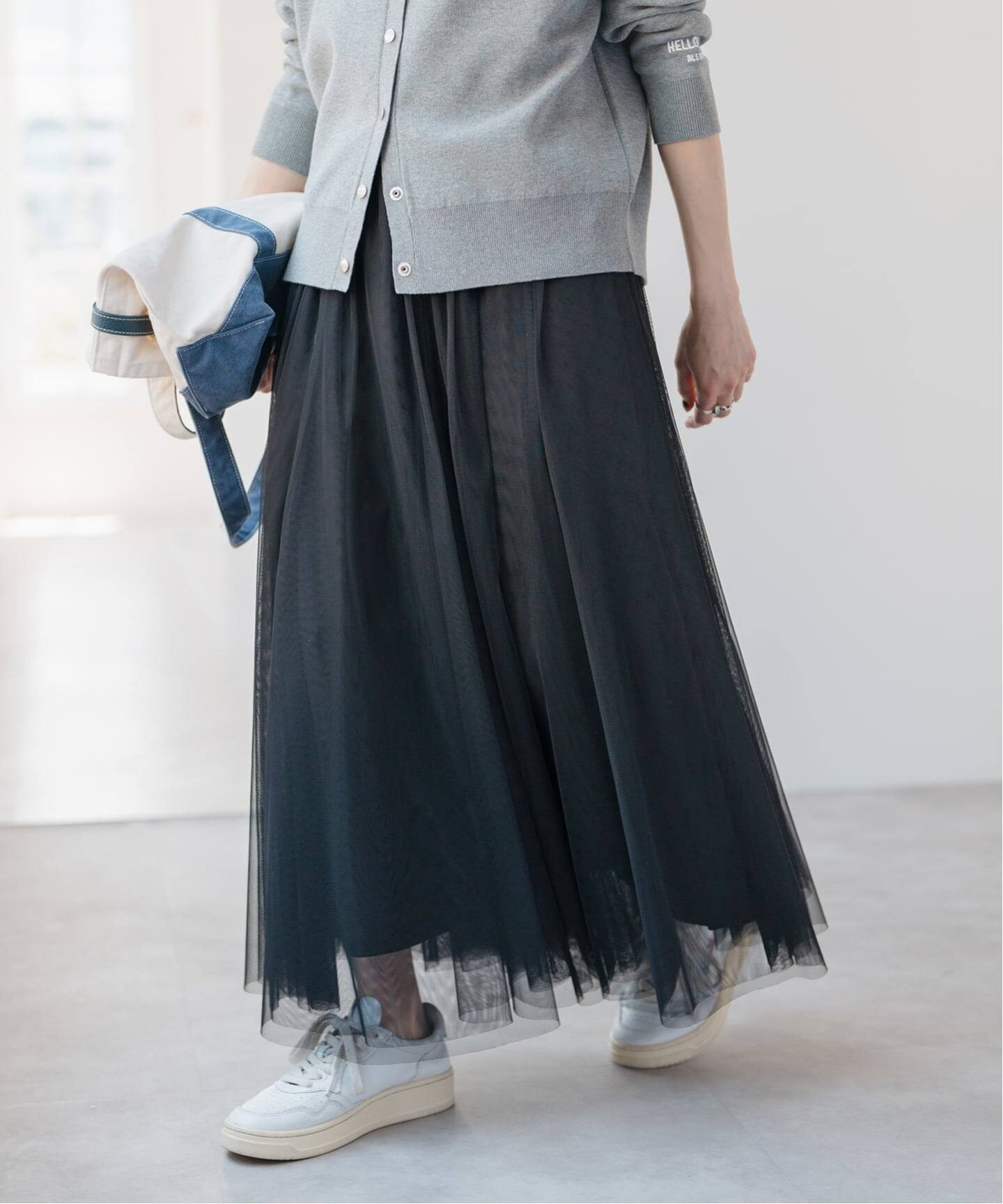 追加2》チュールスカート（ロング・マキシ丈スカート）｜Spick and