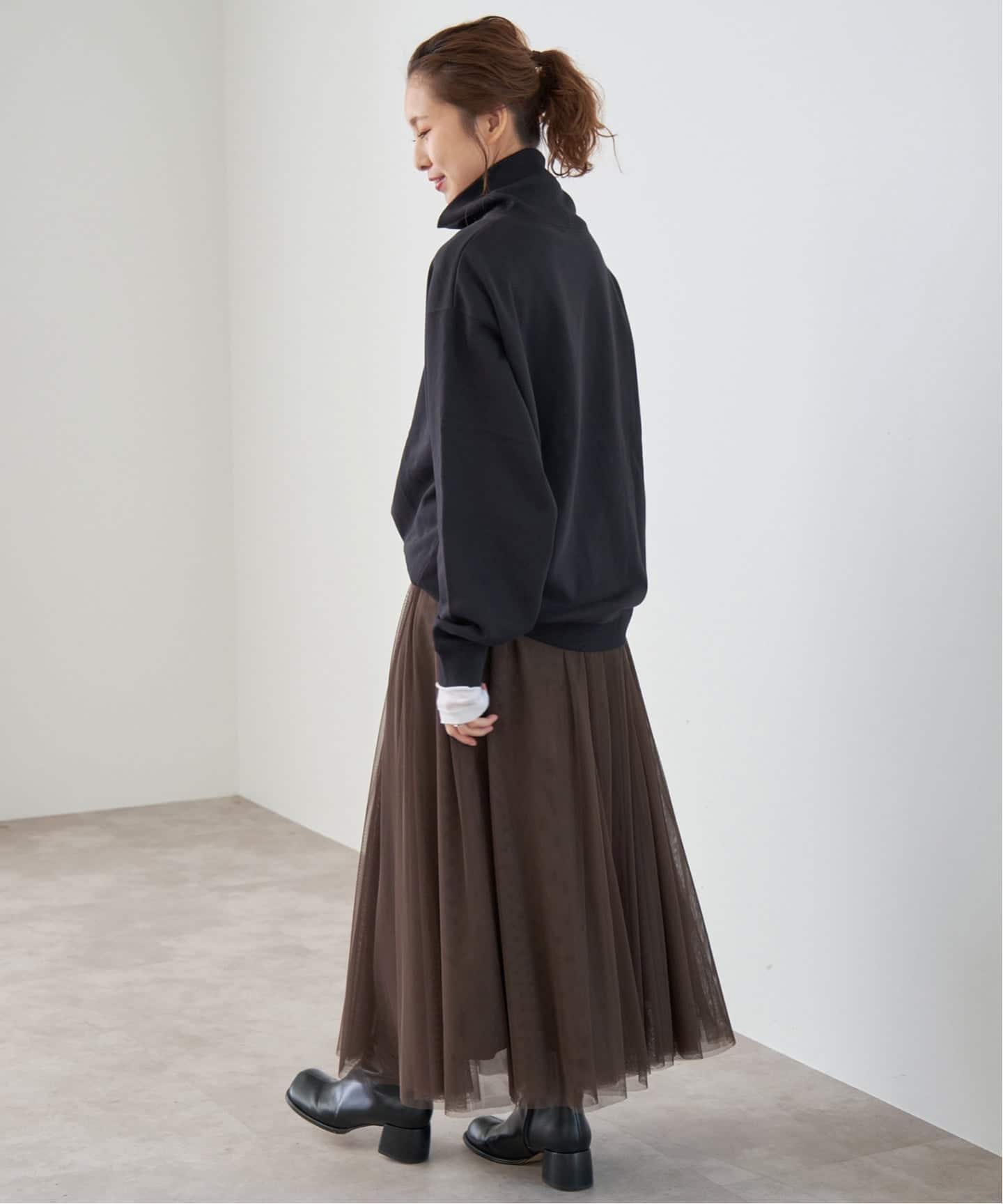 追加2》チュールスカート（ロング・マキシ丈スカート）｜Spick