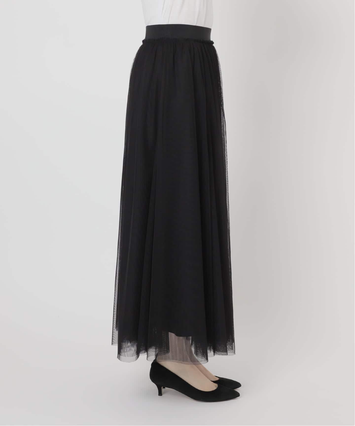 追加2》チュールスカート（ロング・マキシ丈スカート）｜Spick