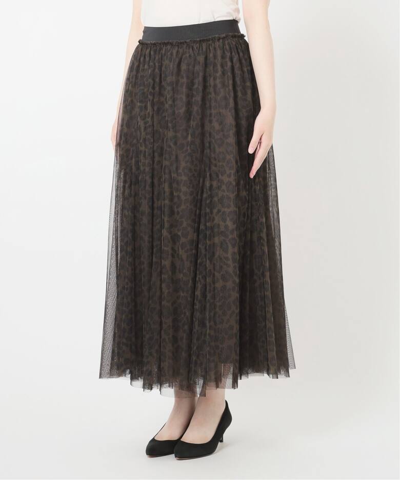 レオパードプリントチュールスカート（その他スカート）｜Spick and  
