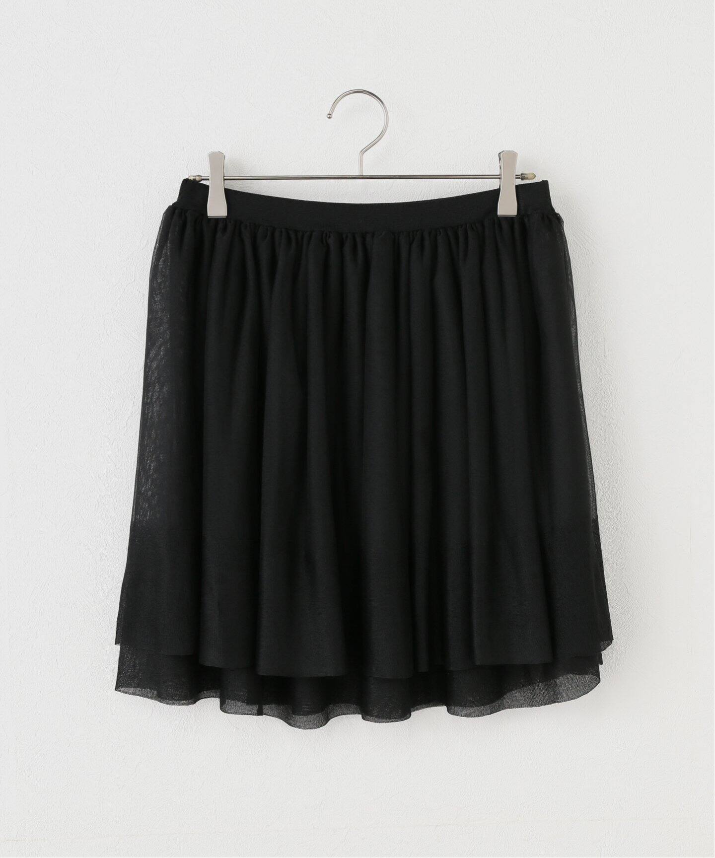 シアーニットチュールレイヤードスカート（その他スカート）｜Spick  