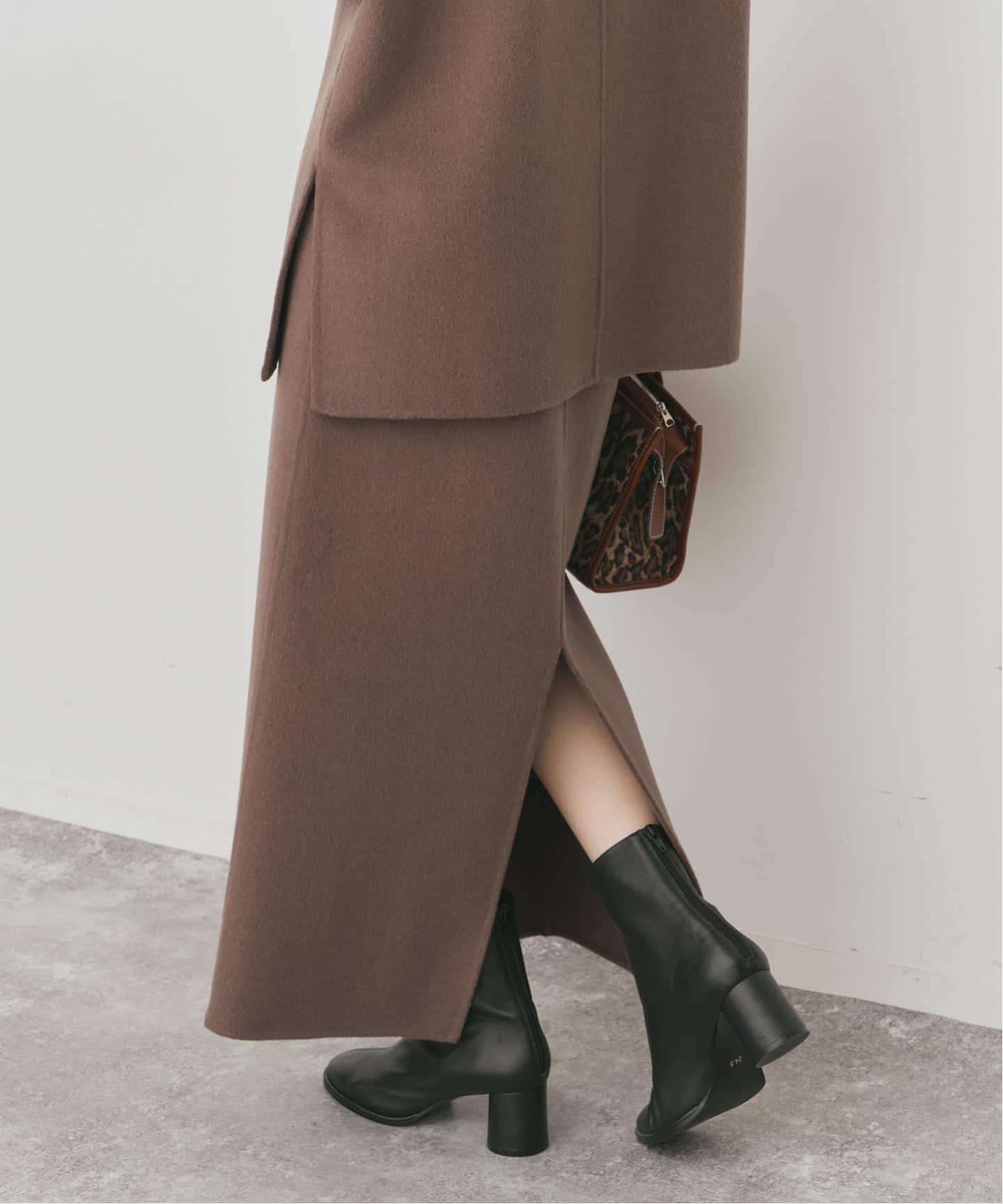 ダブルフェイスストレートスカート（その他スカート）｜Spick and Span