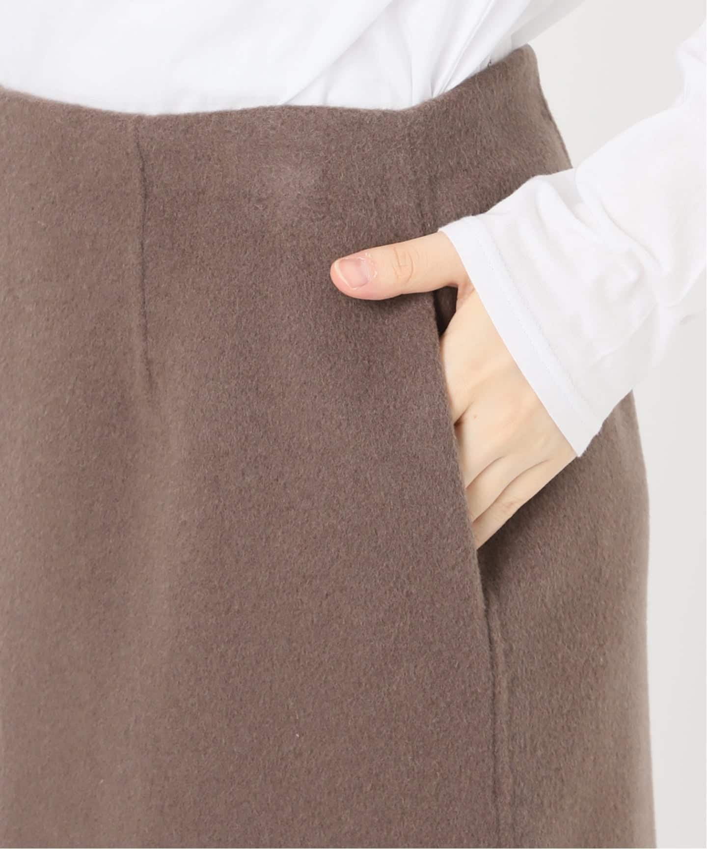 ダブルフェイスストレートスカート（その他スカート）｜Spick and Span