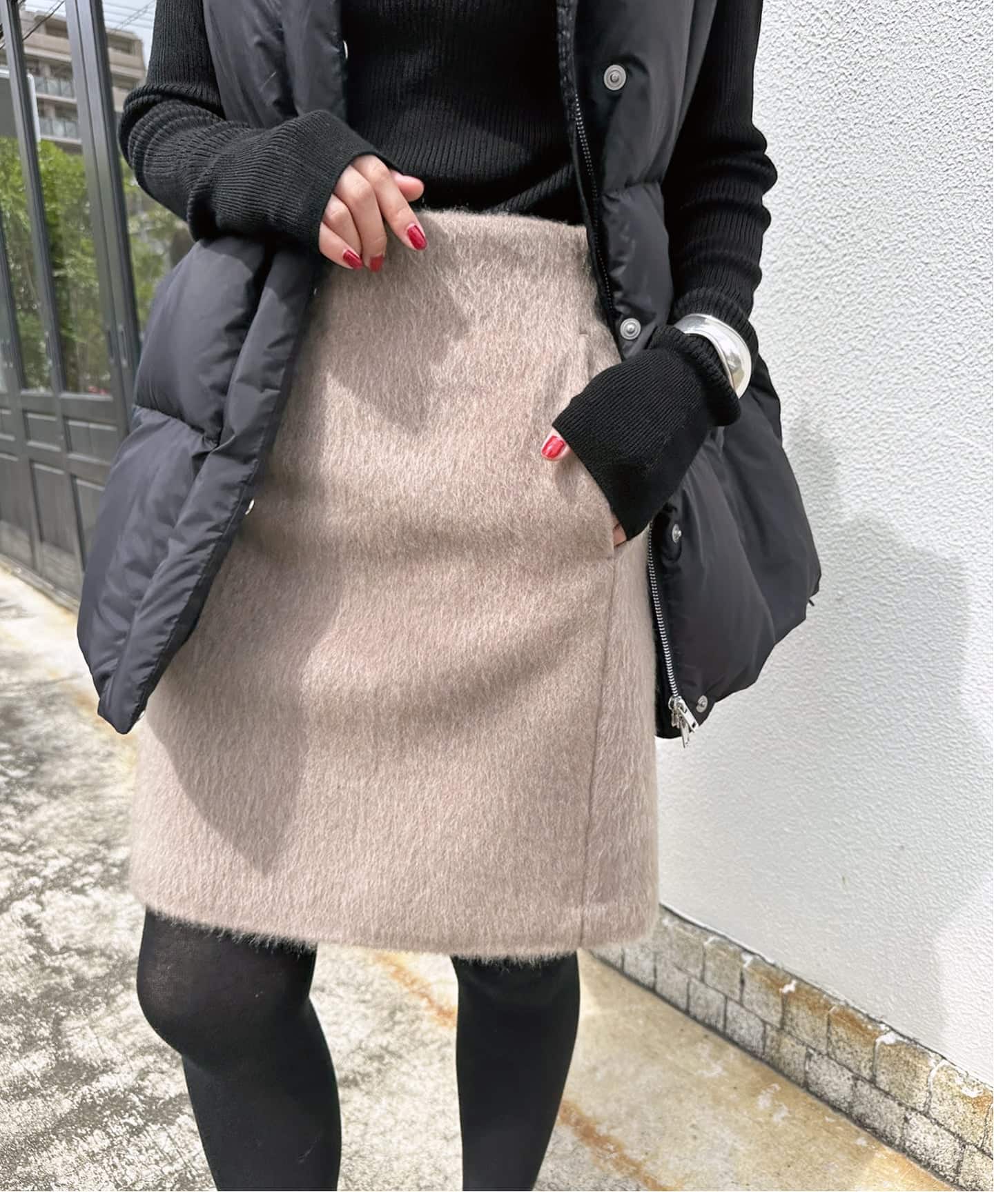 追加》シャギーミニスカート（ミニスカート）｜Spick and Span