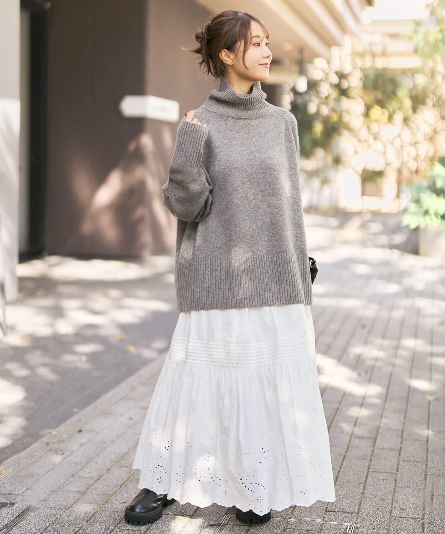 追加2》エンブロイダリーレーススカート（ロング・マキシ丈スカート