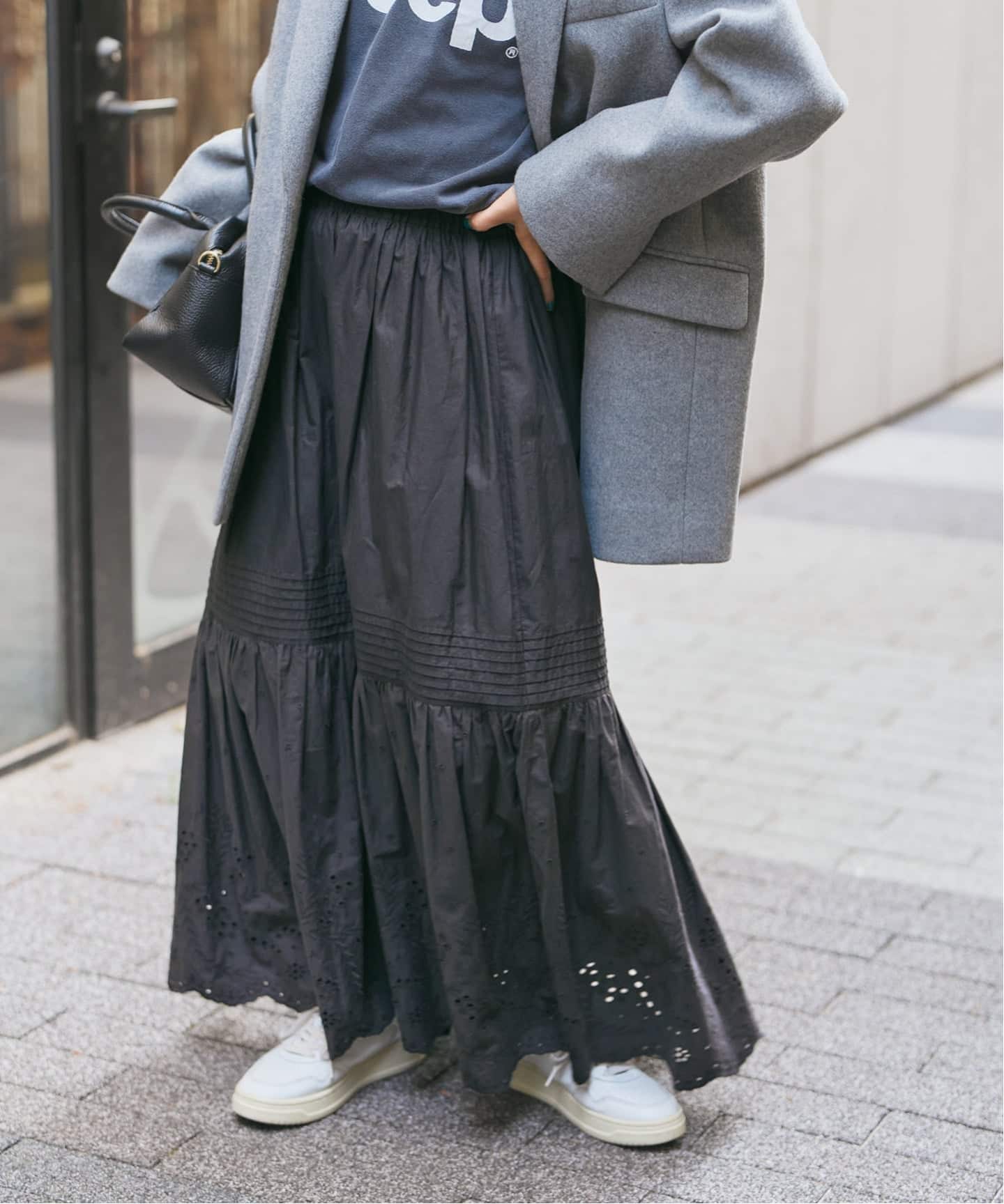 追加2》エンブロイダリーレーススカート（ロング・マキシ丈スカート