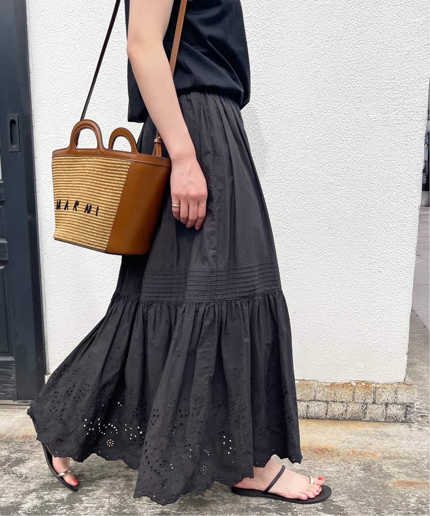 追加2》エンブロイダリーレーススカート（ロング・マキシ丈スカート