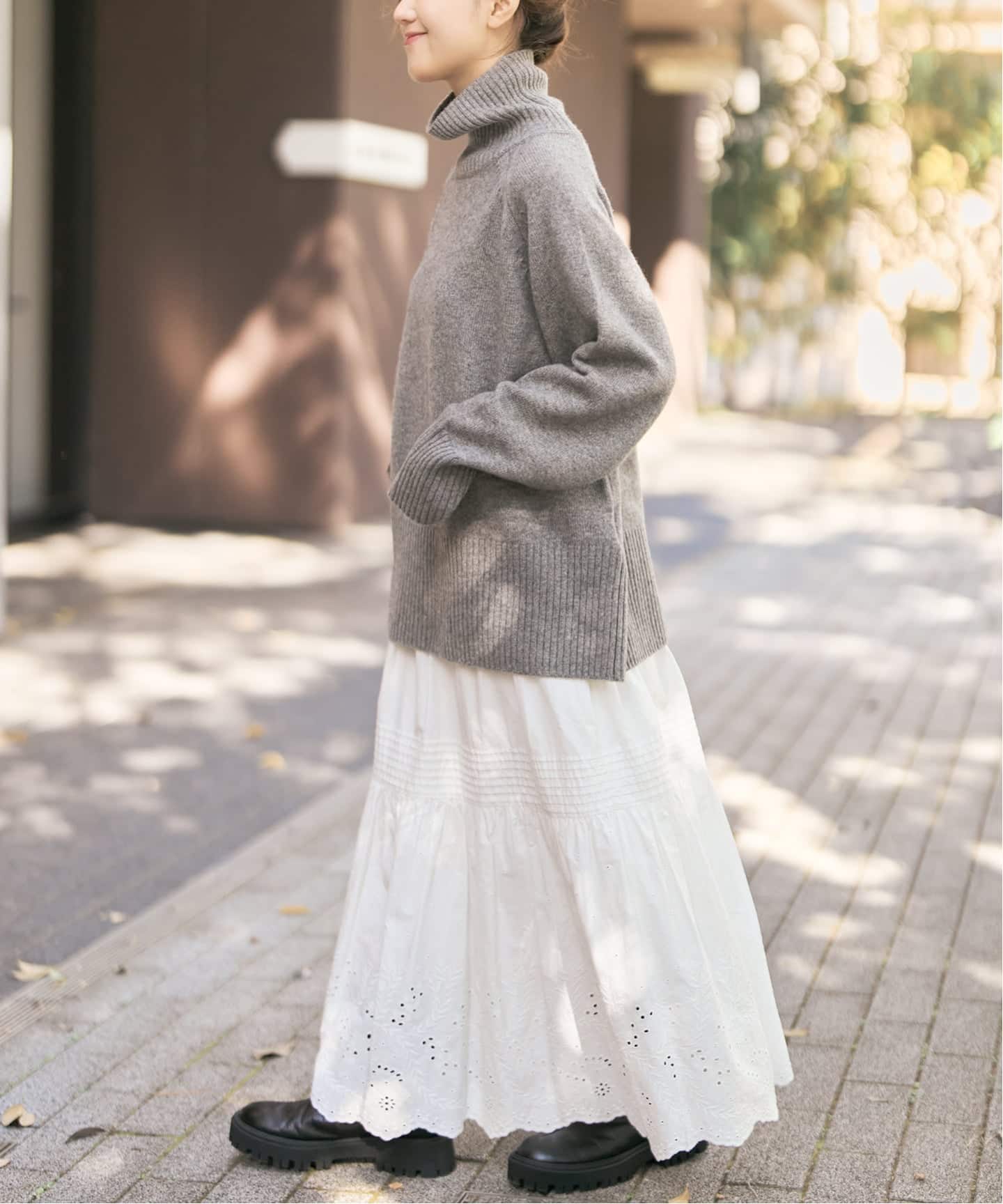 追加2》エンブロイダリーレーススカート（ロング・マキシ丈スカート