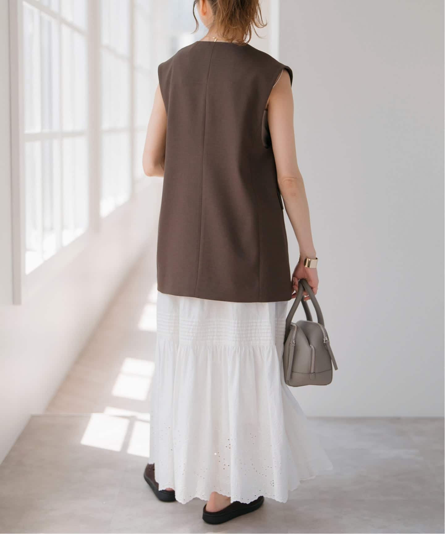 追加2》エンブロイダリーレーススカート（ロング・マキシ丈スカート