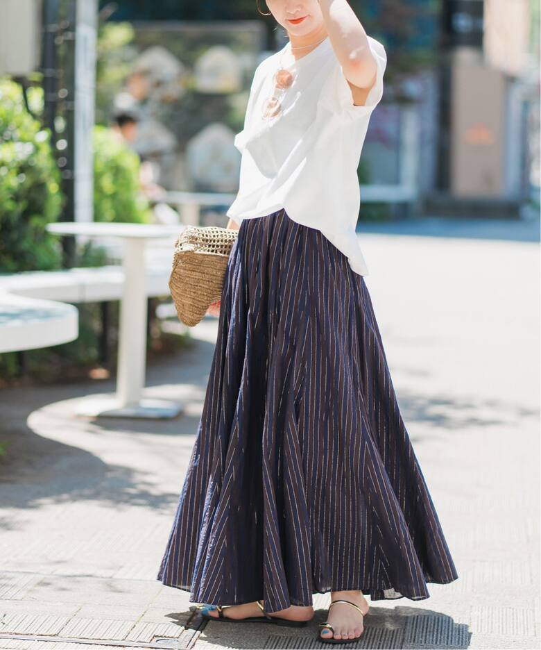 yori ヨリ 大人気 完売 ストライプスカート 未使用 新品 yori  