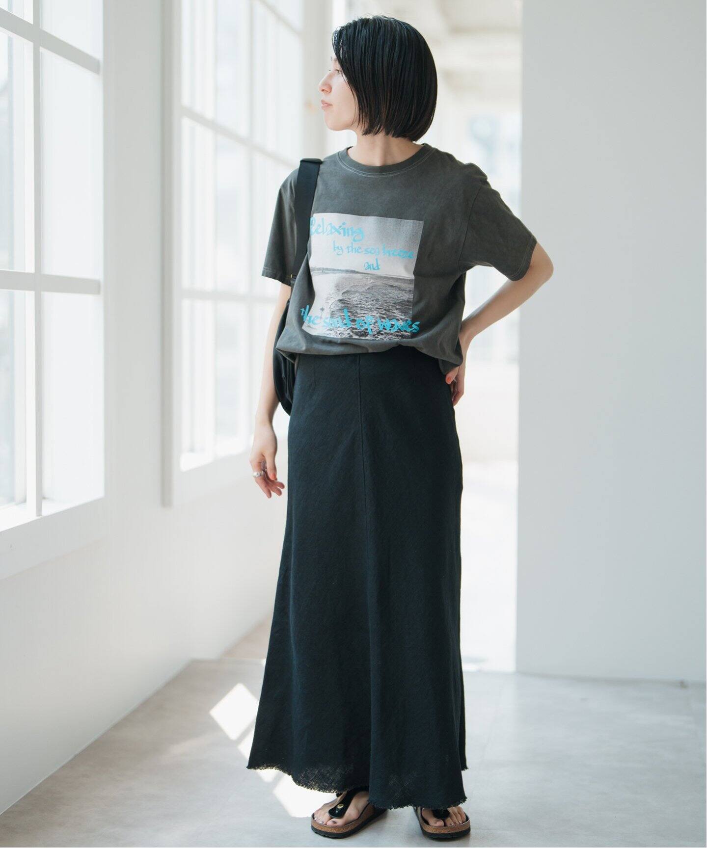 リネンフレアスカート（その他スカート）｜Spick and Span（スピック  