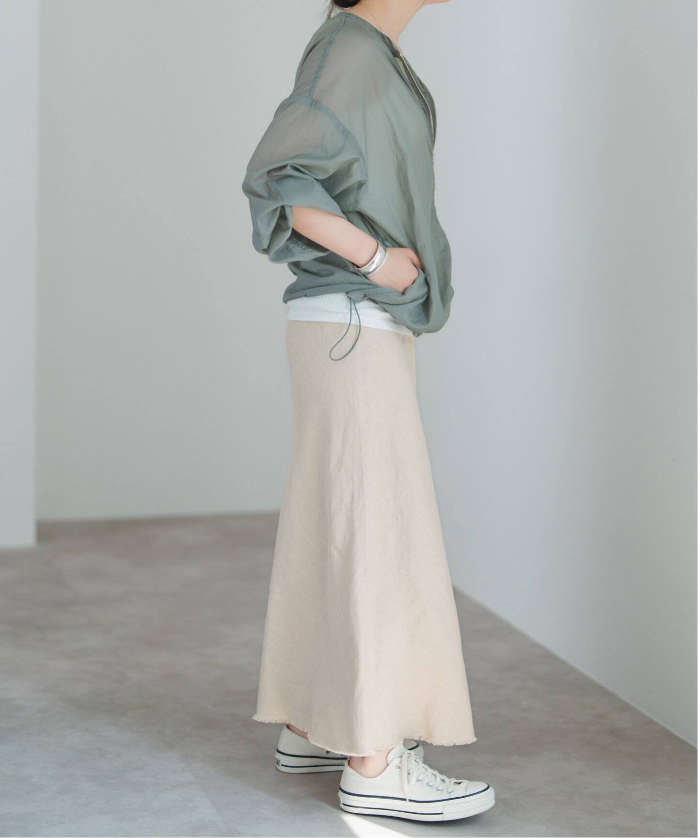 リネンフレアスカート（その他スカート）｜Spick and Span（スピック  