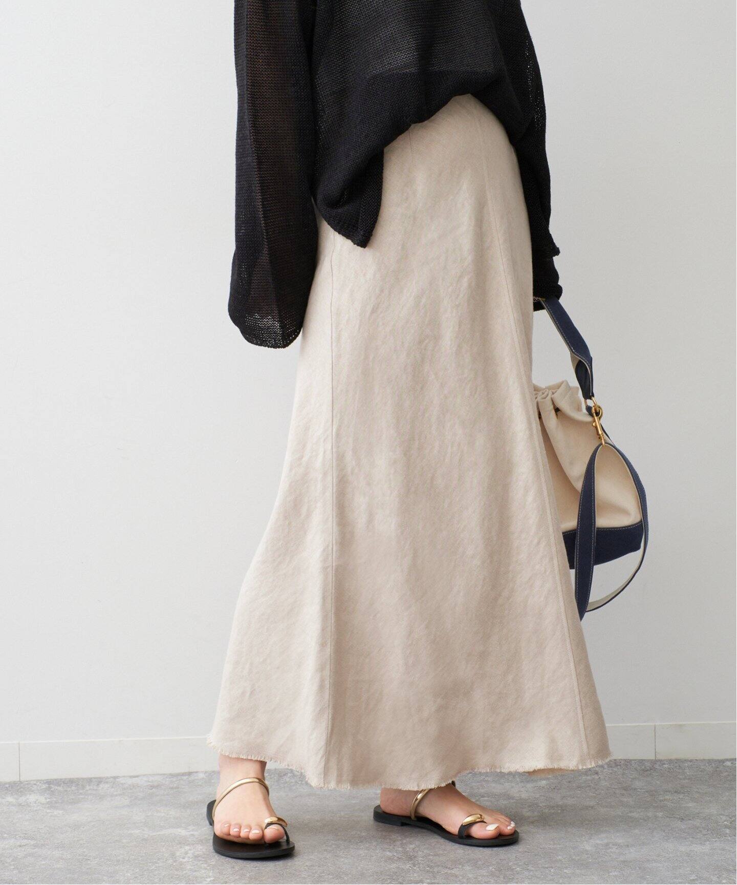 リネンフレアスカート（その他スカート）｜Spick and Span（スピック  