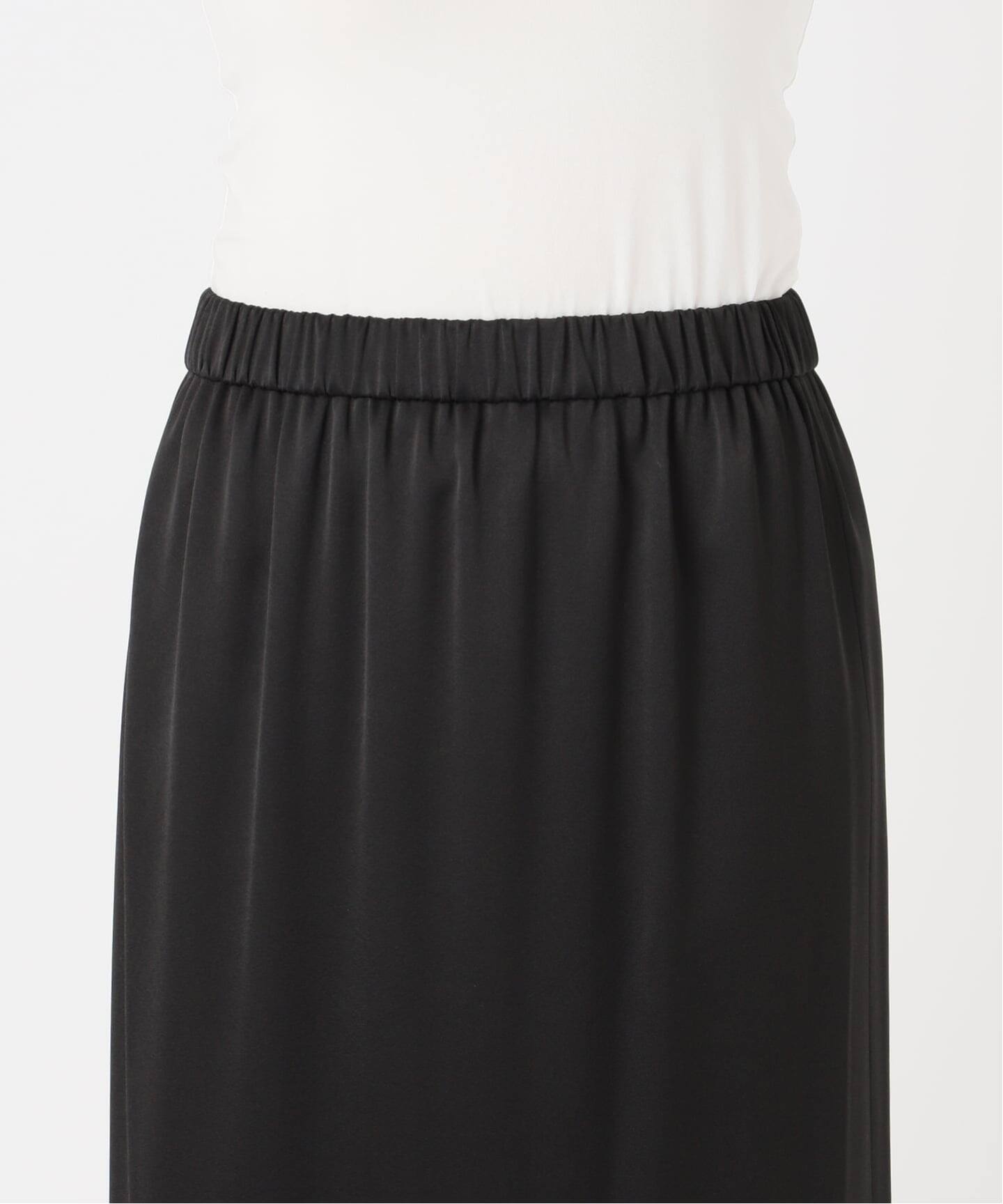 追加》サテンイージースカート（ロング・マキシ丈スカート）｜Spick
