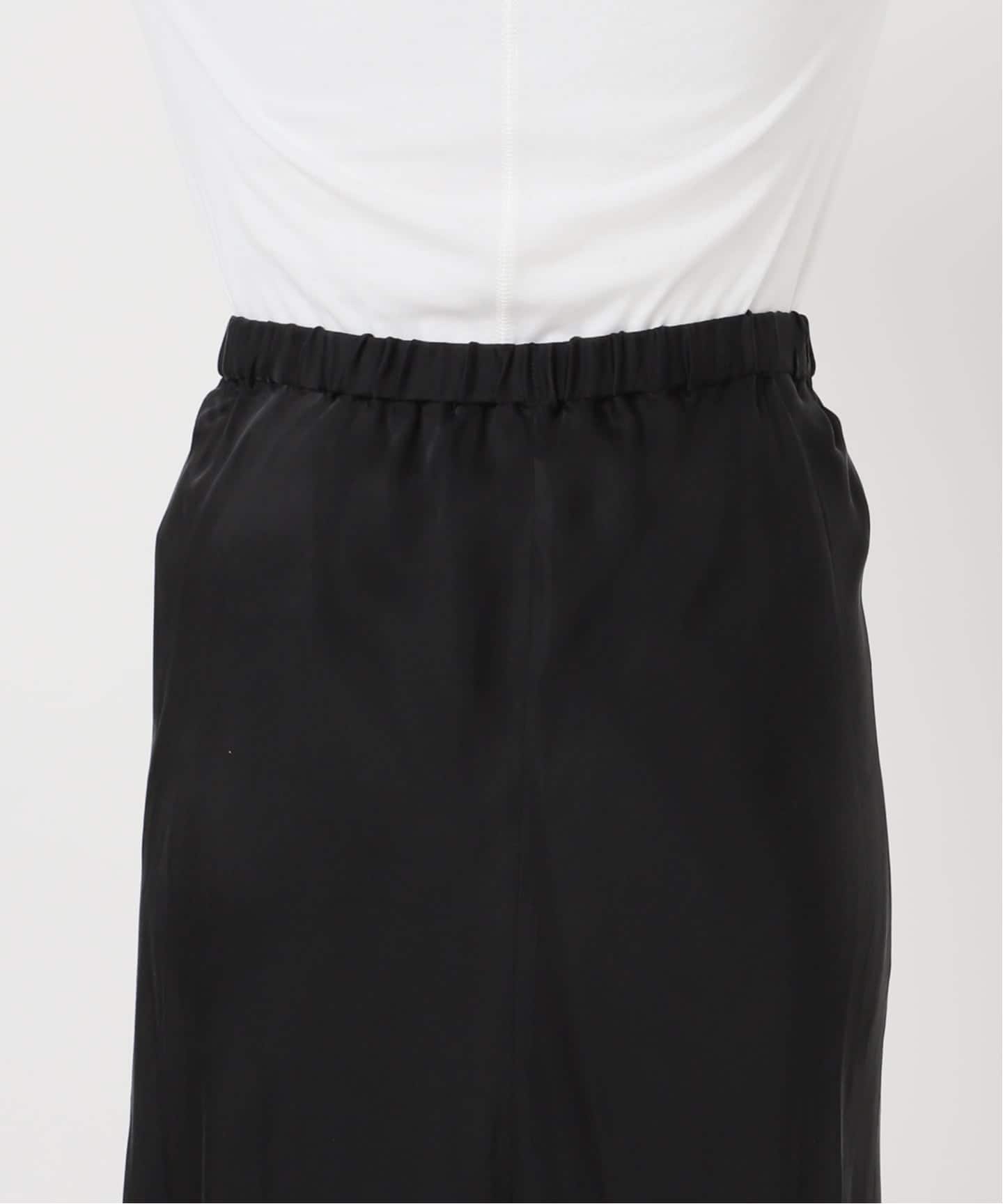 キュプラフィブリルサテンスカート（ロング・マキシ丈スカート