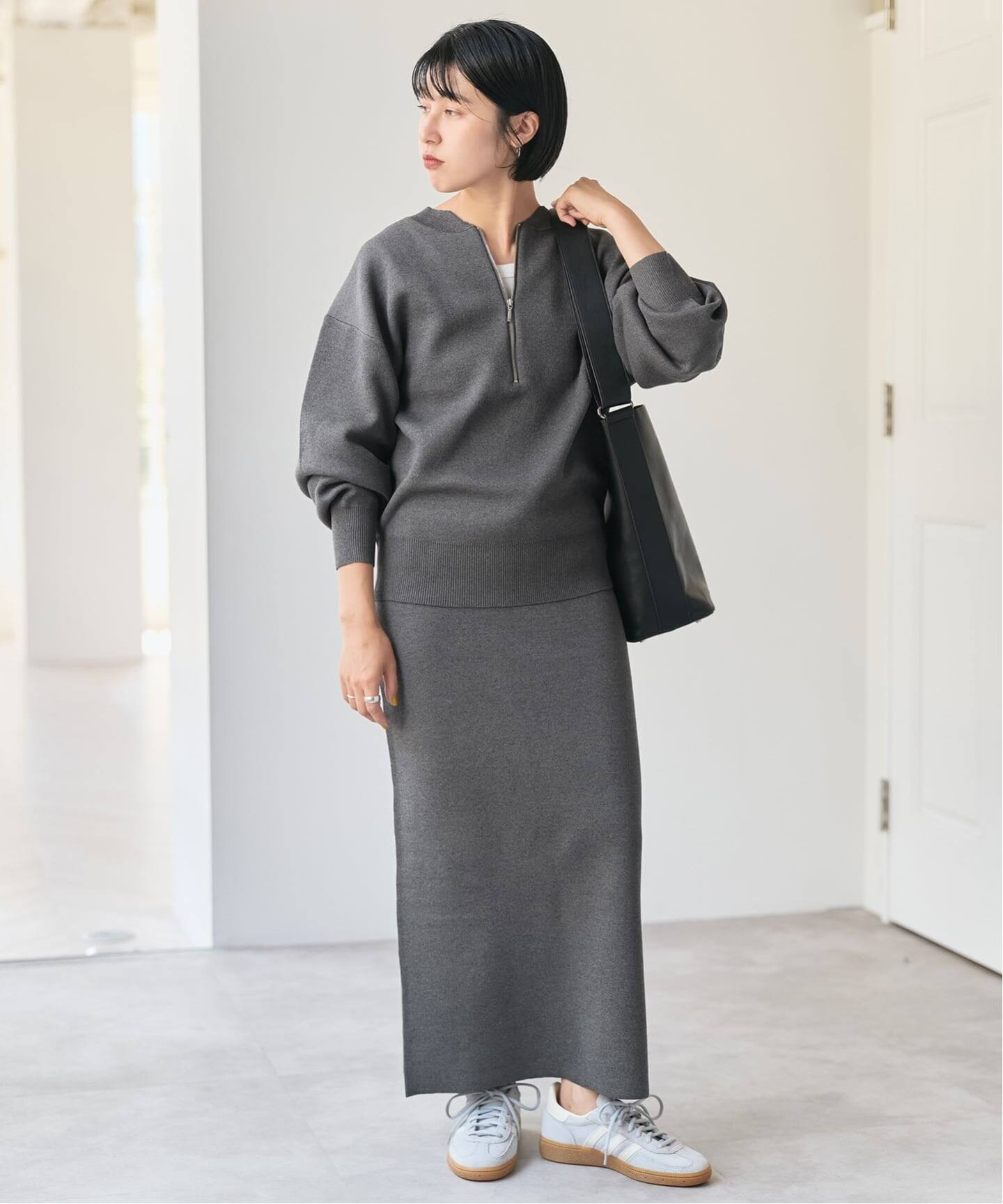 専用♡おまとめ　プルミエ　スカート　Spick ニット 一部店舗+WEB限定》スウェットライクニットタイトスカート （その他