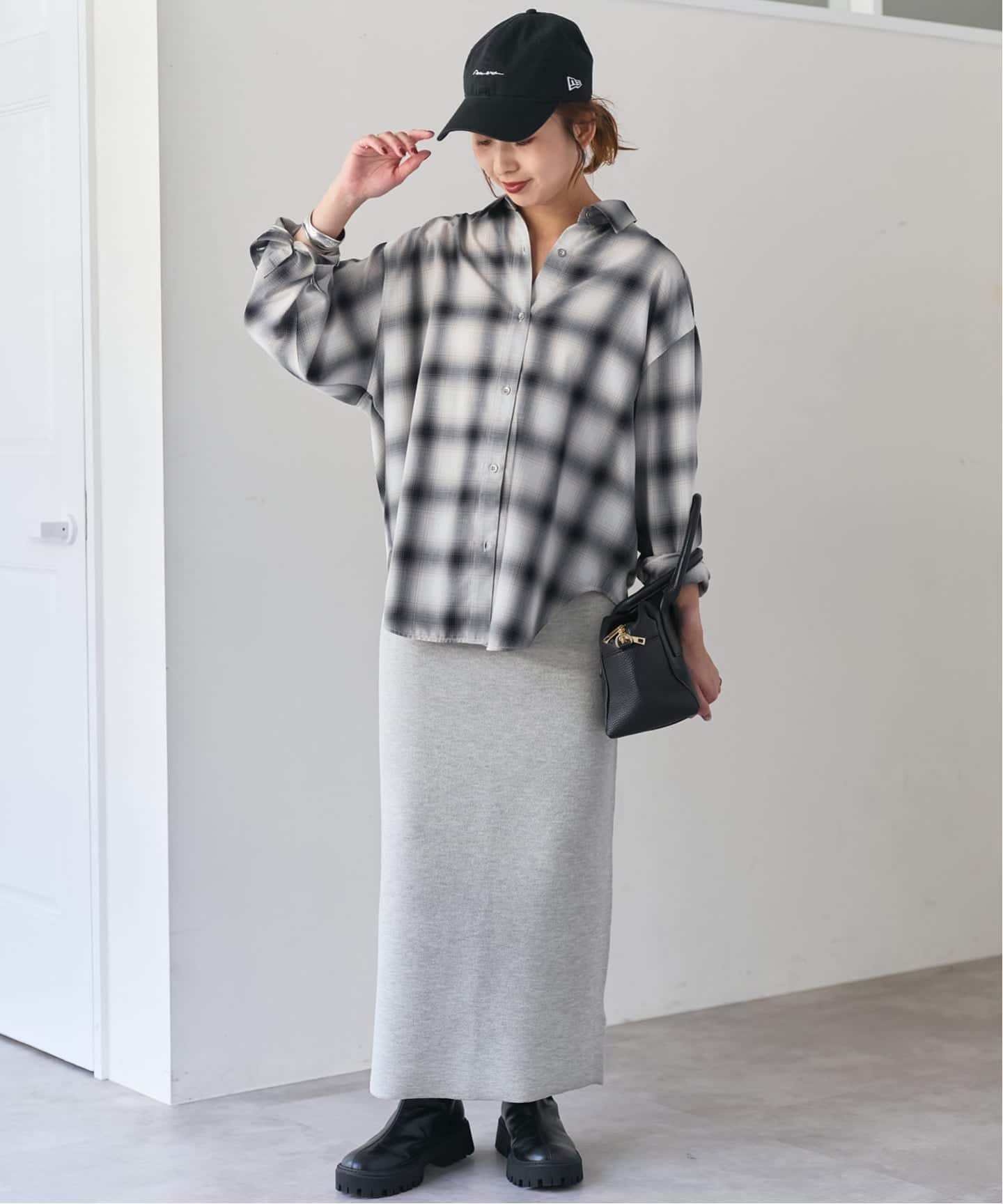 一部店舗+WEB限定》スウェットライクニットタイトスカート （その他