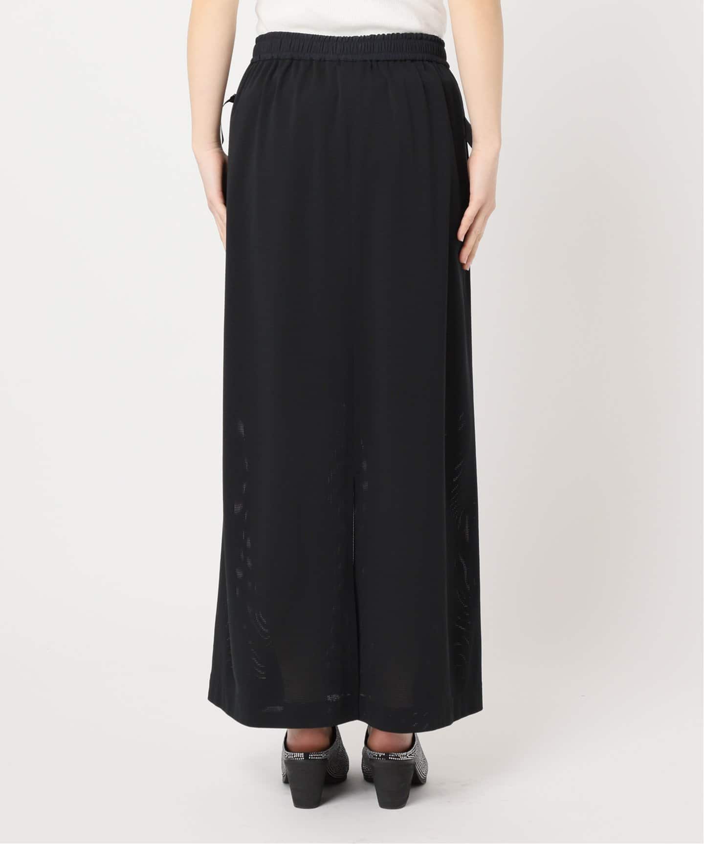 PHEENY Primeflex mesh gathered skirt PS25-SK02：スカート