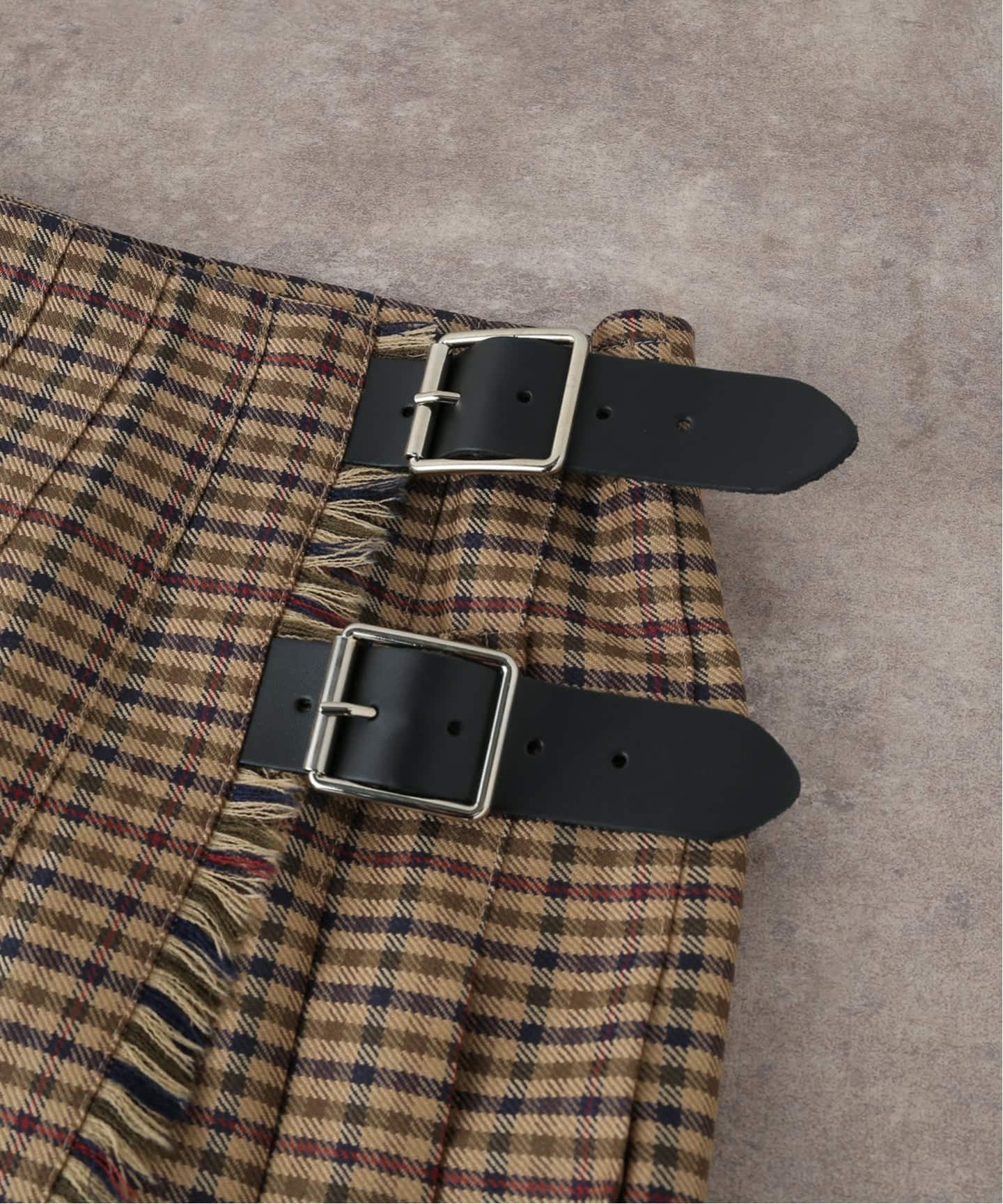 O’NEIL OF DUBLIN × Spick&Span スカート BG10 O'neil of Dublin / オニールオブダブリン プリーツスカート