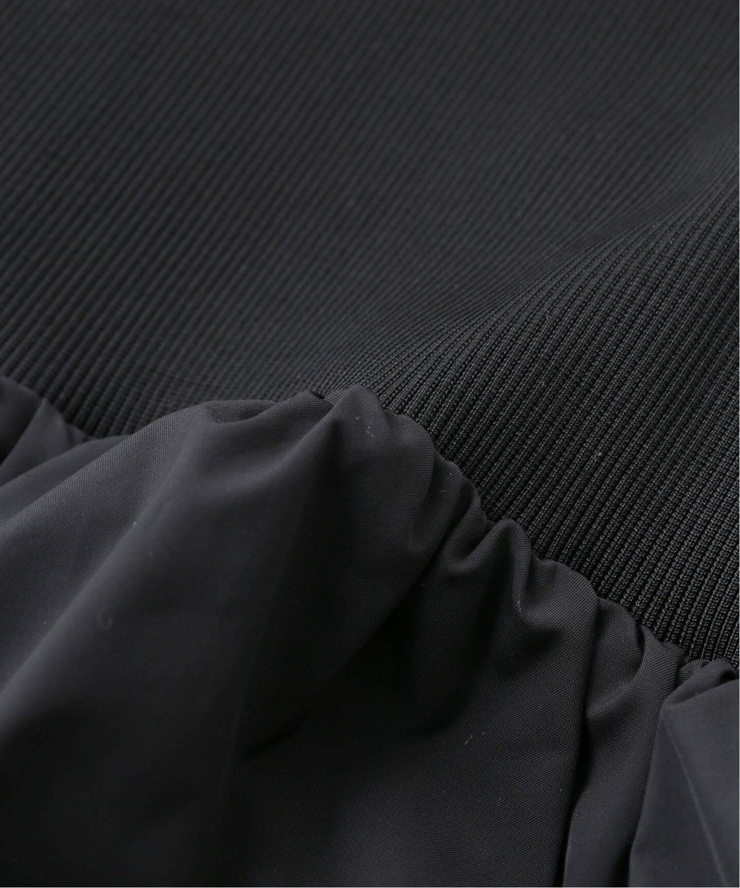 AMOMENTO / アモーメント TAFFETA SHIRRING MINI SKIRTTOP（ミニ