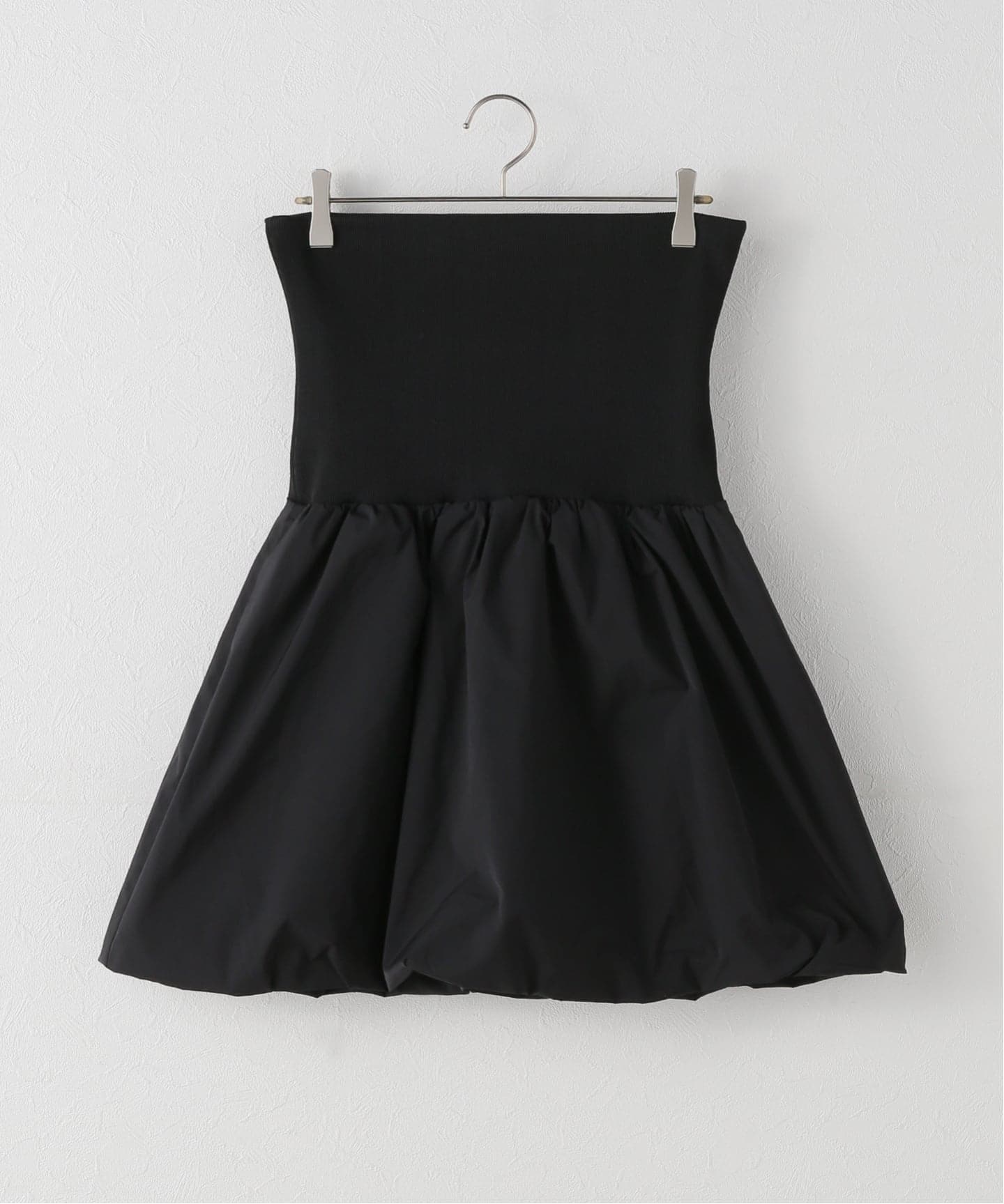 スカート AMOMENTO Taffeta Shirring Mini Skirt&Top AMOMENTO / アモーメント TAFFETA SHIRRING MINI SKIRTTOP（ミニ