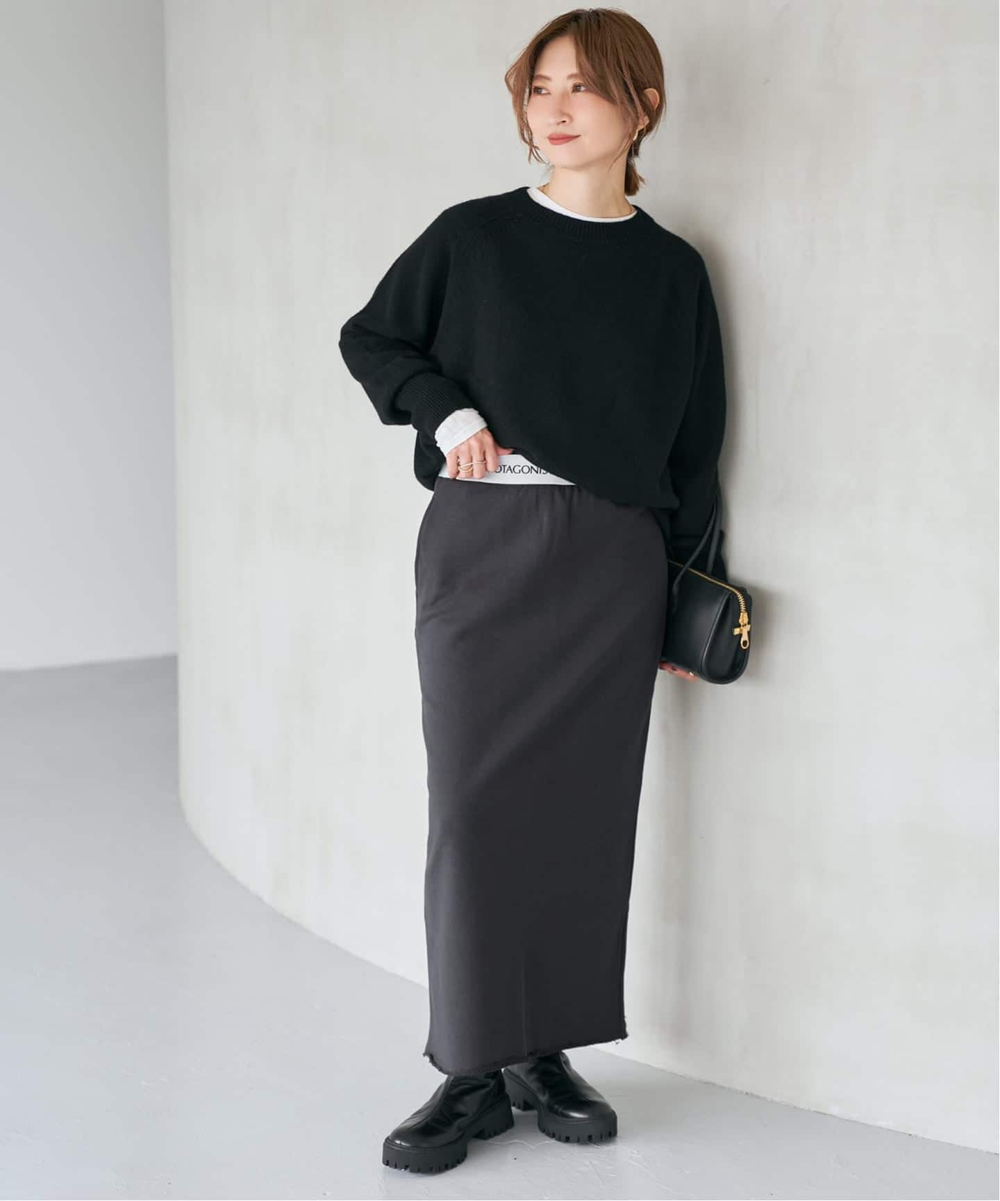 PROTAGONISTA/プロタゴニスタ 裏毛スカート（ロング・マキシ丈スカート